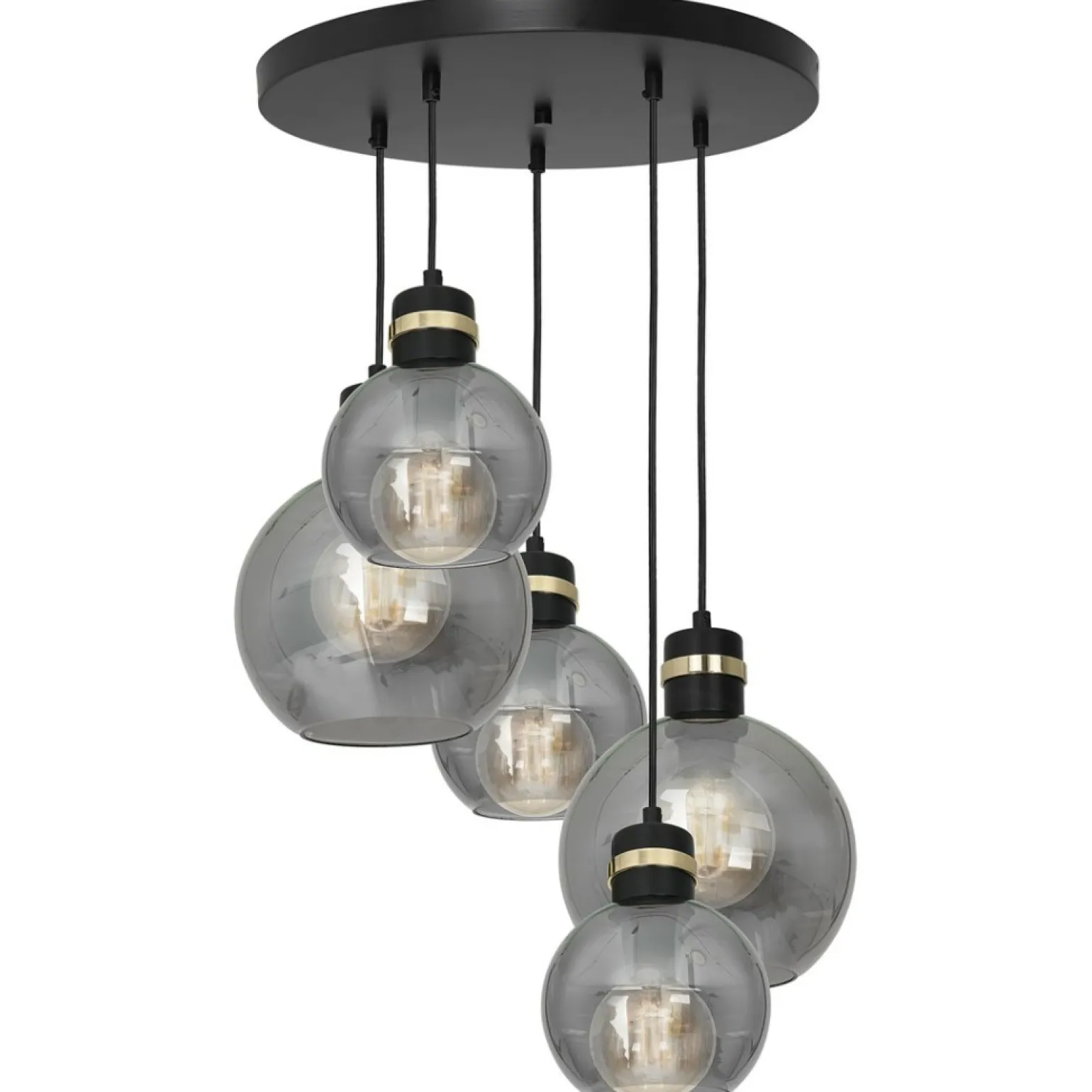Fashion Okazała lampa wisząca z kaskadą kloszy MLP6534 OMEGA | Kaja Żyrandole Nowoczesne