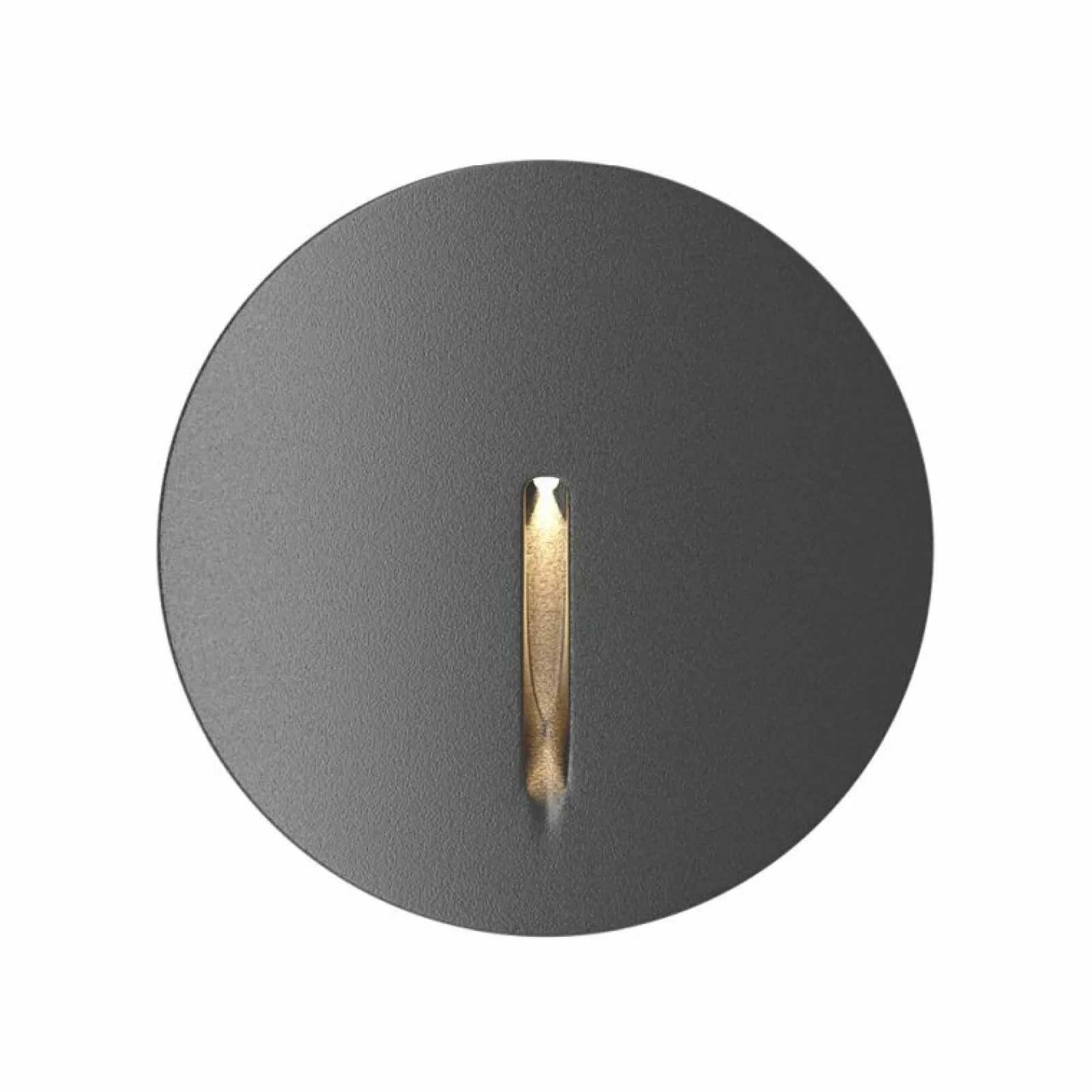 Sklep Kaja Okrągła lampa podtynkowa, elewacyjna, na schody O014SL-L3B3K LOCK* Kinkiety Ogrodowe