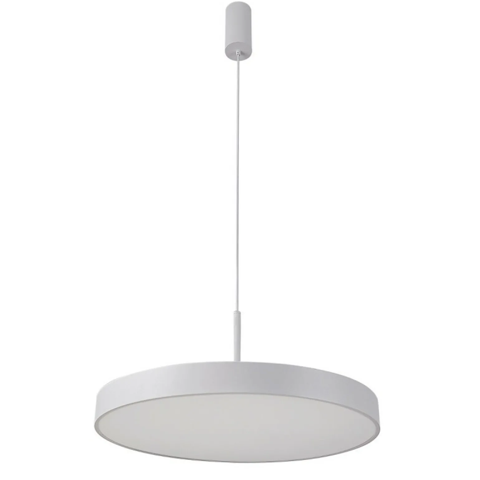 New Okrągła lampa wisząca do sypialni 5361-860RP-WH-4 z serii ORBITAL Żyrandole Nowoczesne