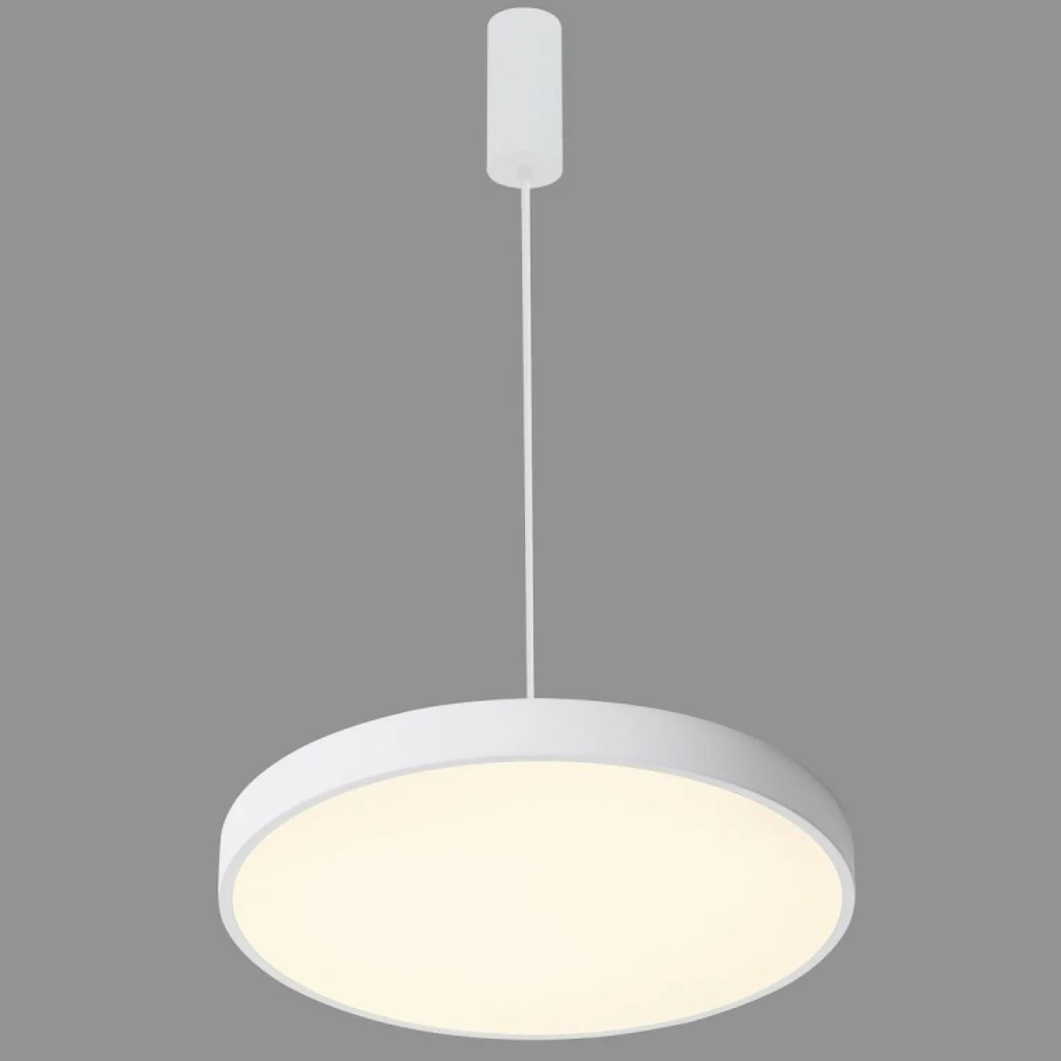 New Okrągła lampa wisząca do sypialni 5361-860RP-WH-4 z serii ORBITAL Żyrandole Nowoczesne