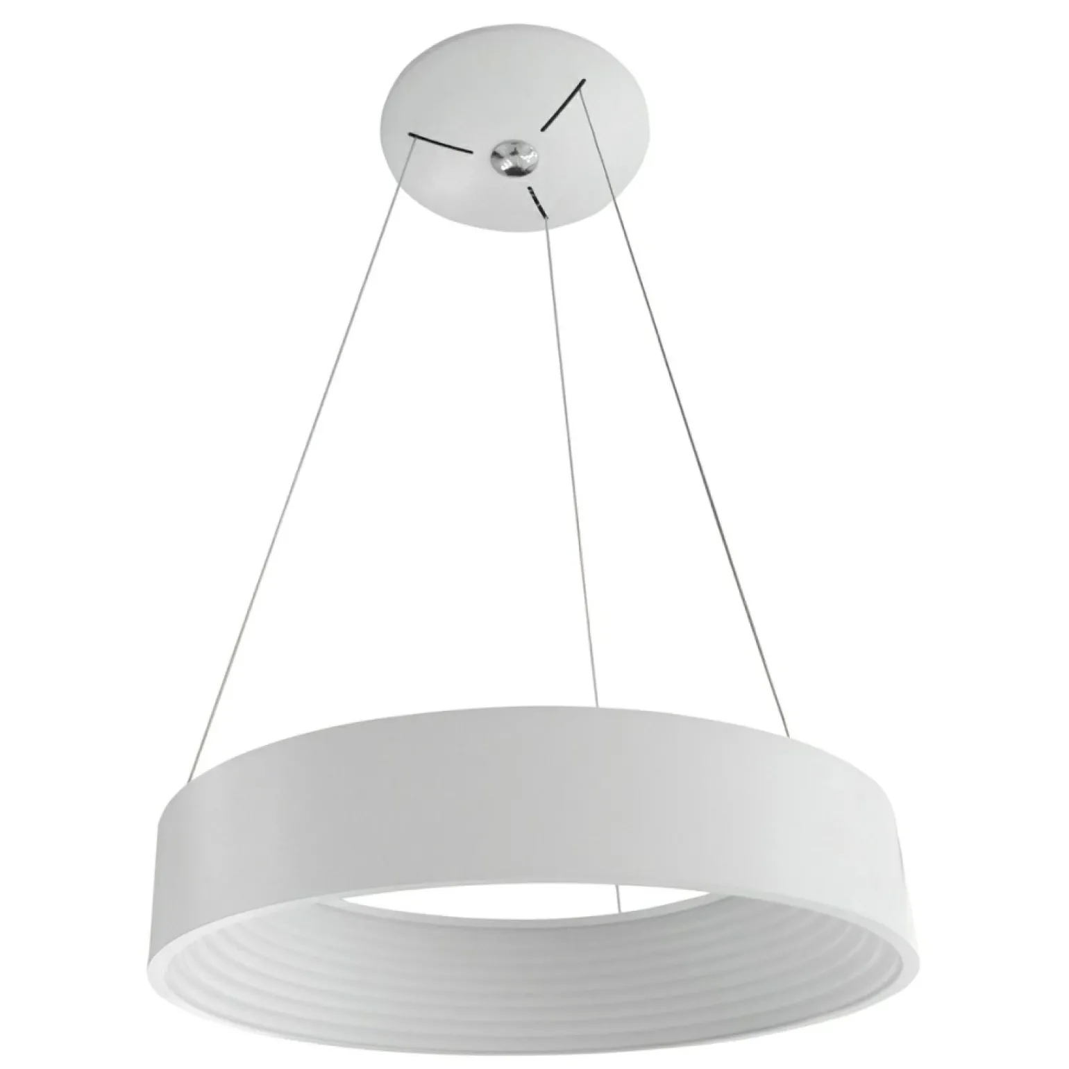 Best Sale Okrągła lampa wisząca LED 45cm 3936-832RP-WH-3 MATTIA | Kaja Żyrandole Nowoczesne