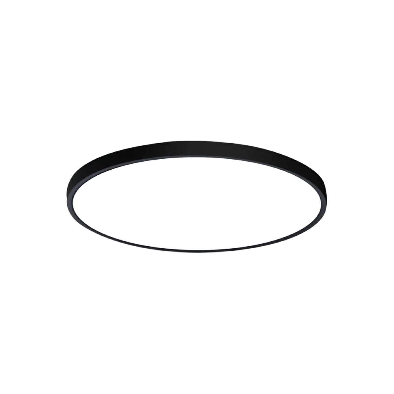 Sklep Kaja Okrągły, czarny plafon LED ⌀30cm PLF-72836-300R-24W-BL ALATA | Kaja* Plafony Nowoczesne | Lampy Led