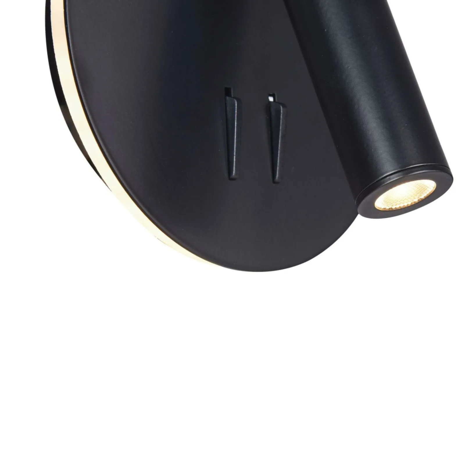 Sklep Kaja Okrągły kinkiet z włącznikiem C176-WL-01-6W-B IOS 176 | Kaja* Lampy Led