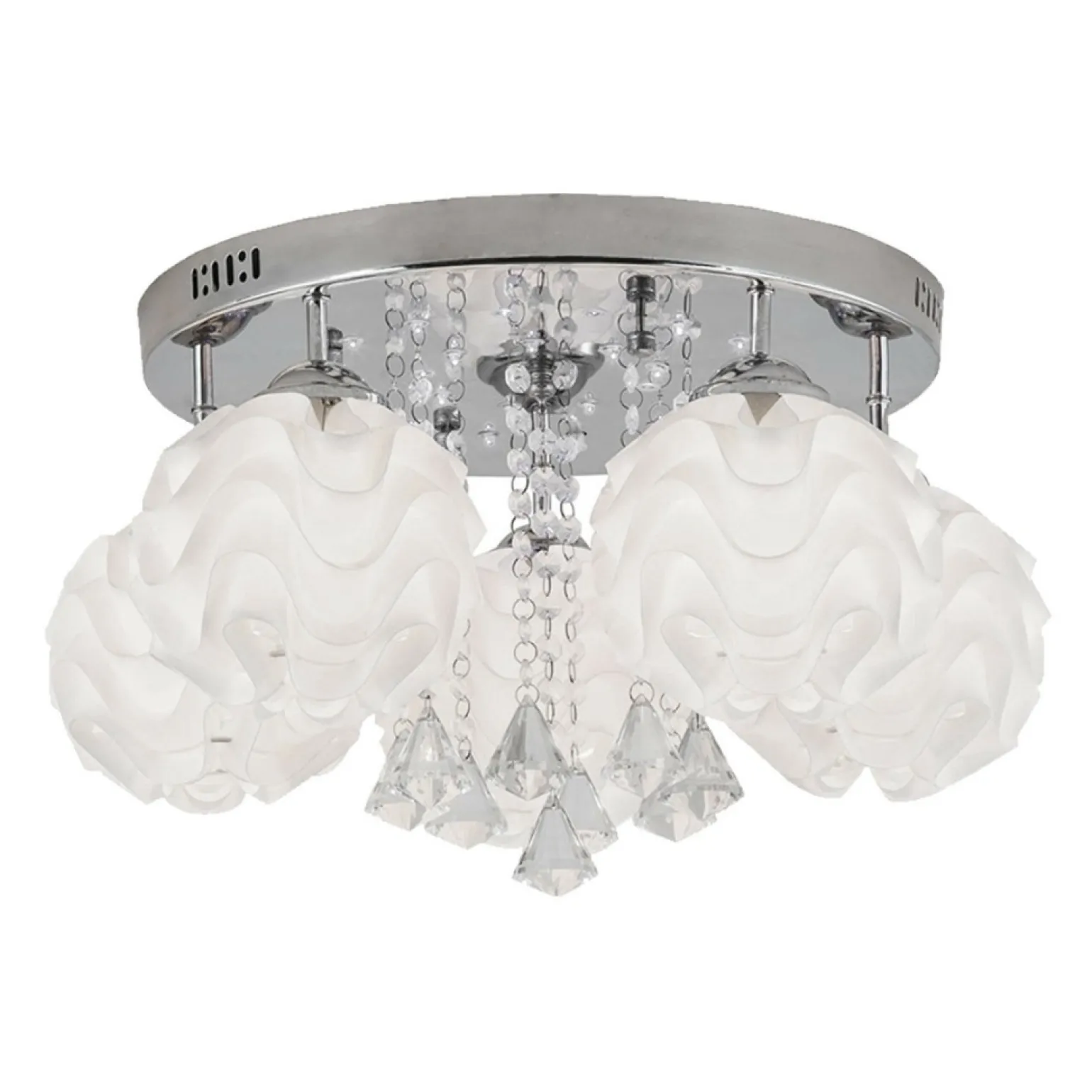 Hot Ozdobna lampa sufitowa z kryształkami LP-119/5C SADA | Kaja Żyrandole Nowoczesne