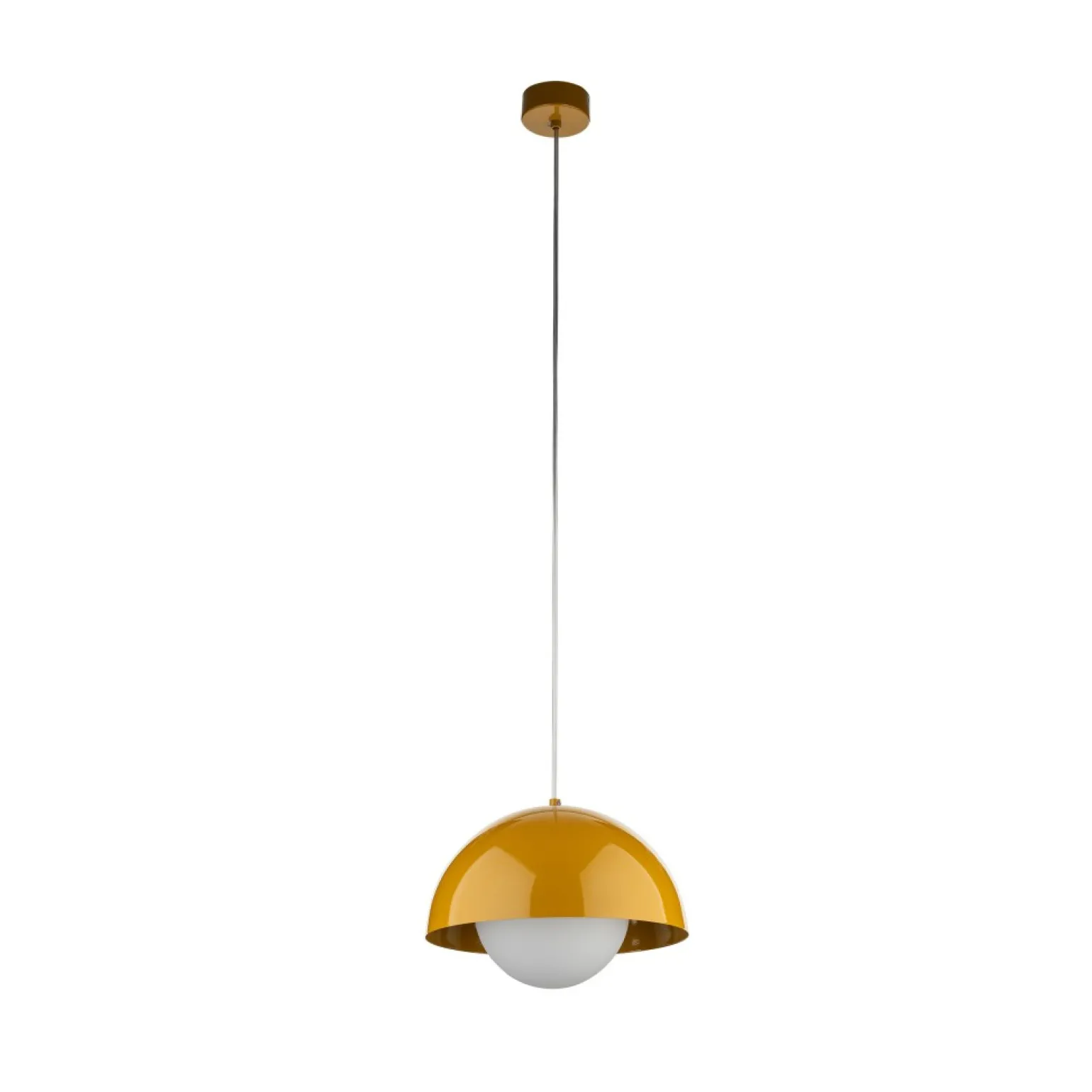 Fashion Ozdobna lampa wisząca do kuchni TK 10275 BONO OCHRA | Kaja Oświetlenie Żyrandole Nowoczesne