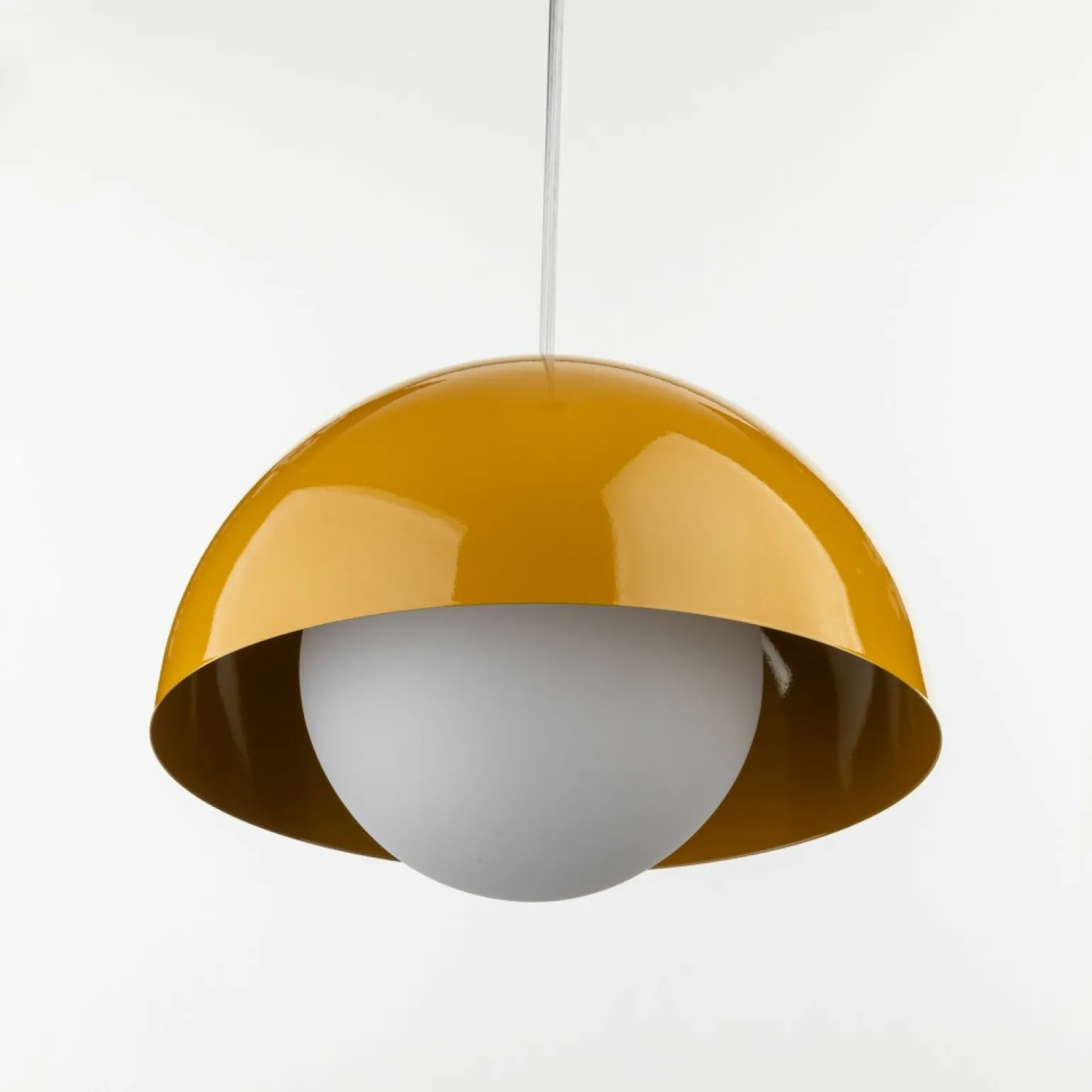 Fashion Ozdobna lampa wisząca do kuchni TK 10275 BONO OCHRA | Kaja Oświetlenie Żyrandole Nowoczesne
