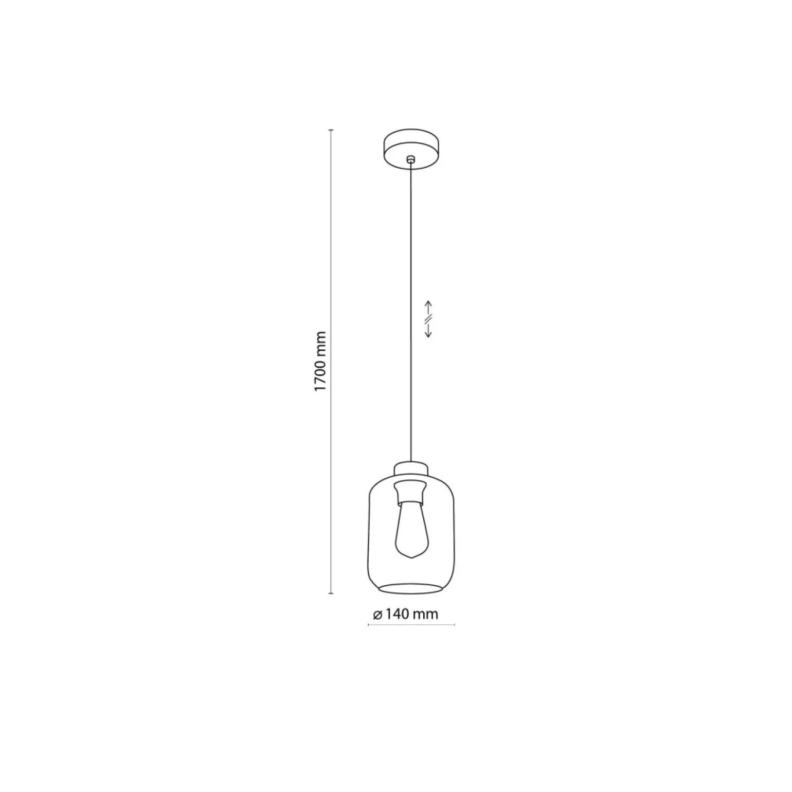 Best Sale Ozdobna lampa wisząca z zielonym kloszem TK 6696 z serii MARCO | Kaja Żyrandole Nowoczesne