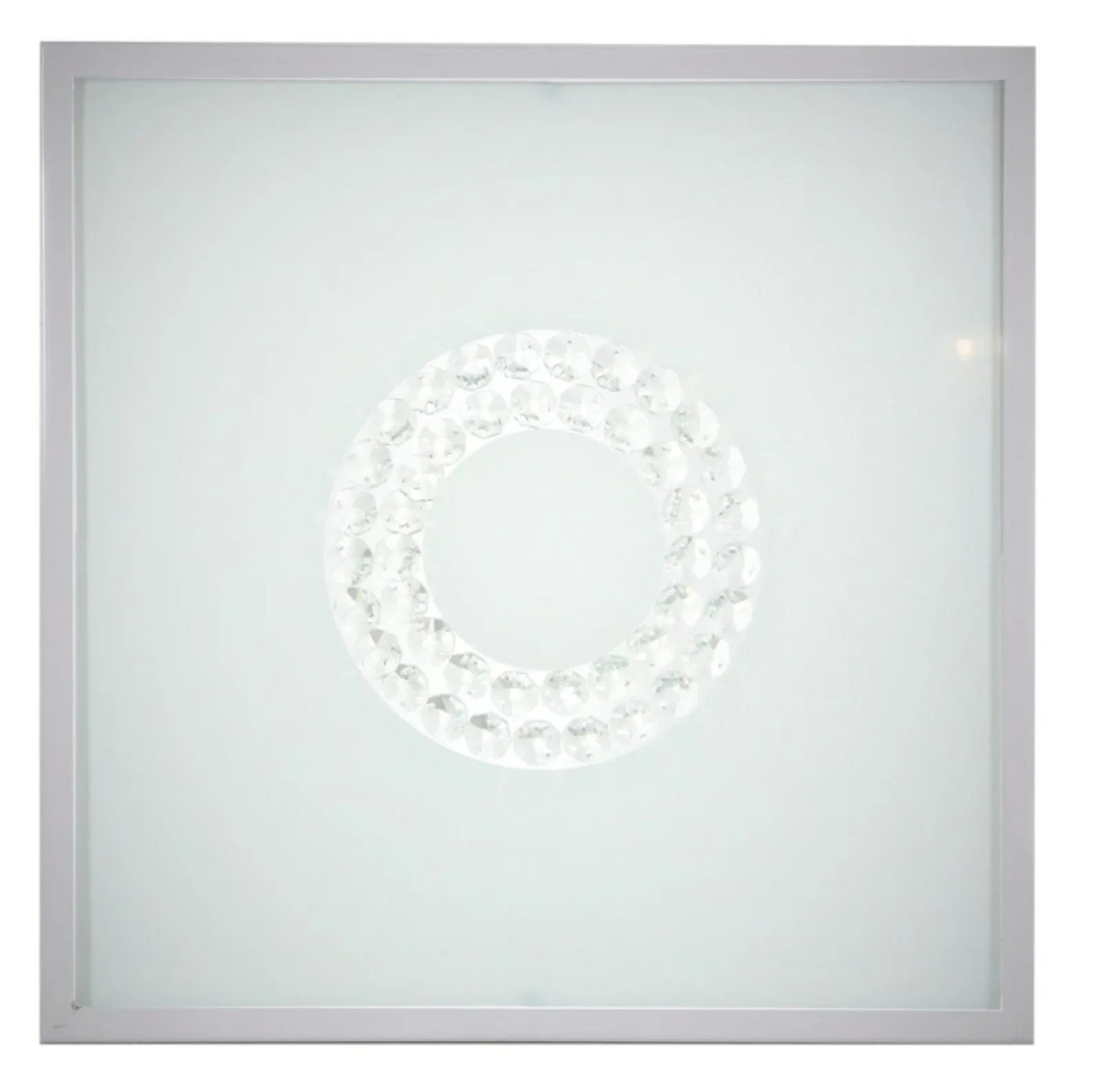 Sklep Kaja Ozdobny, kwadratowy plafon ze światłem LED 10-60686 LUX | Kaja* Lampy Led