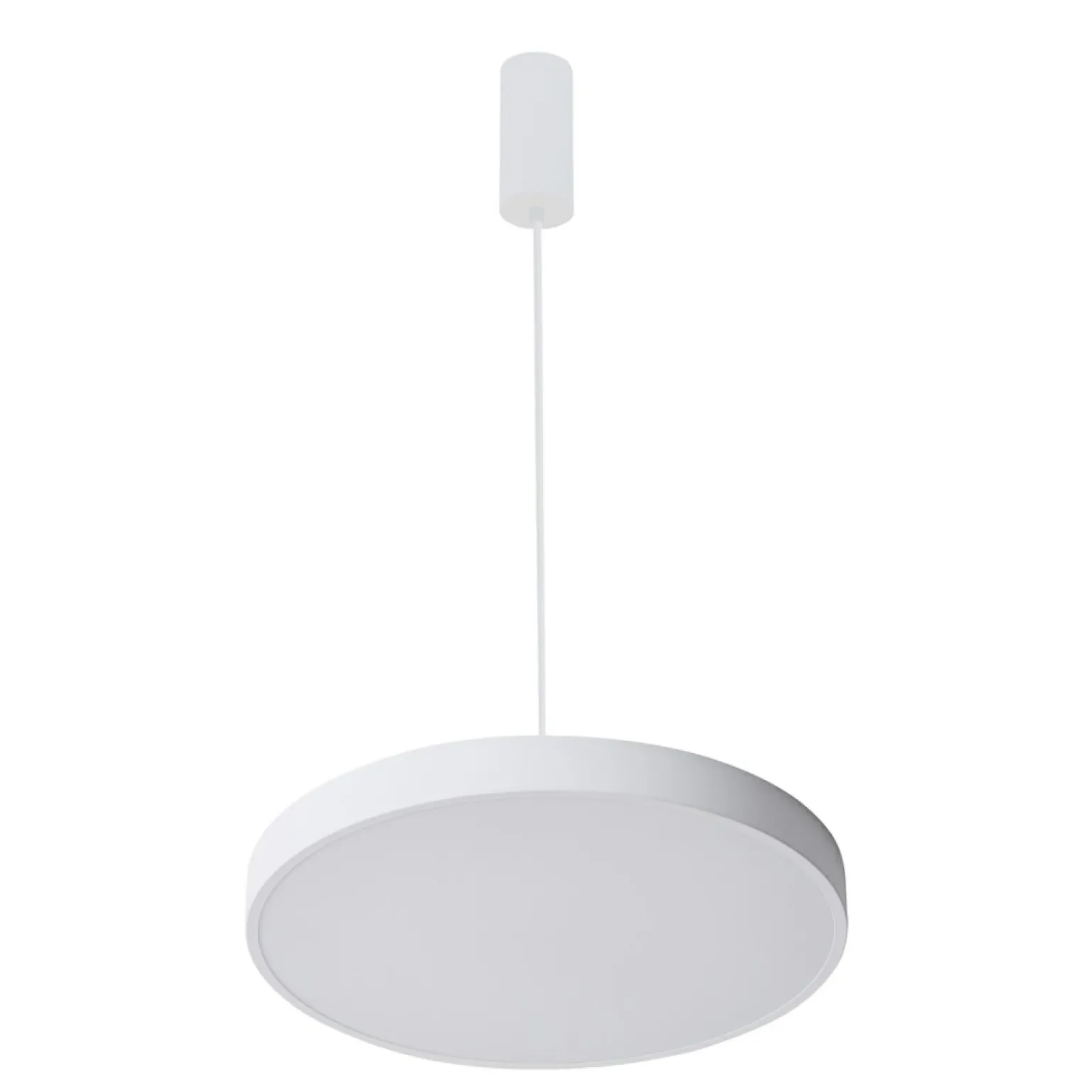 Outlet Płaska lampa wisząca LED ⌀60cm 5361-860RP-WH-3 ORBITAL | Kaja Żyrandole Nowoczesne