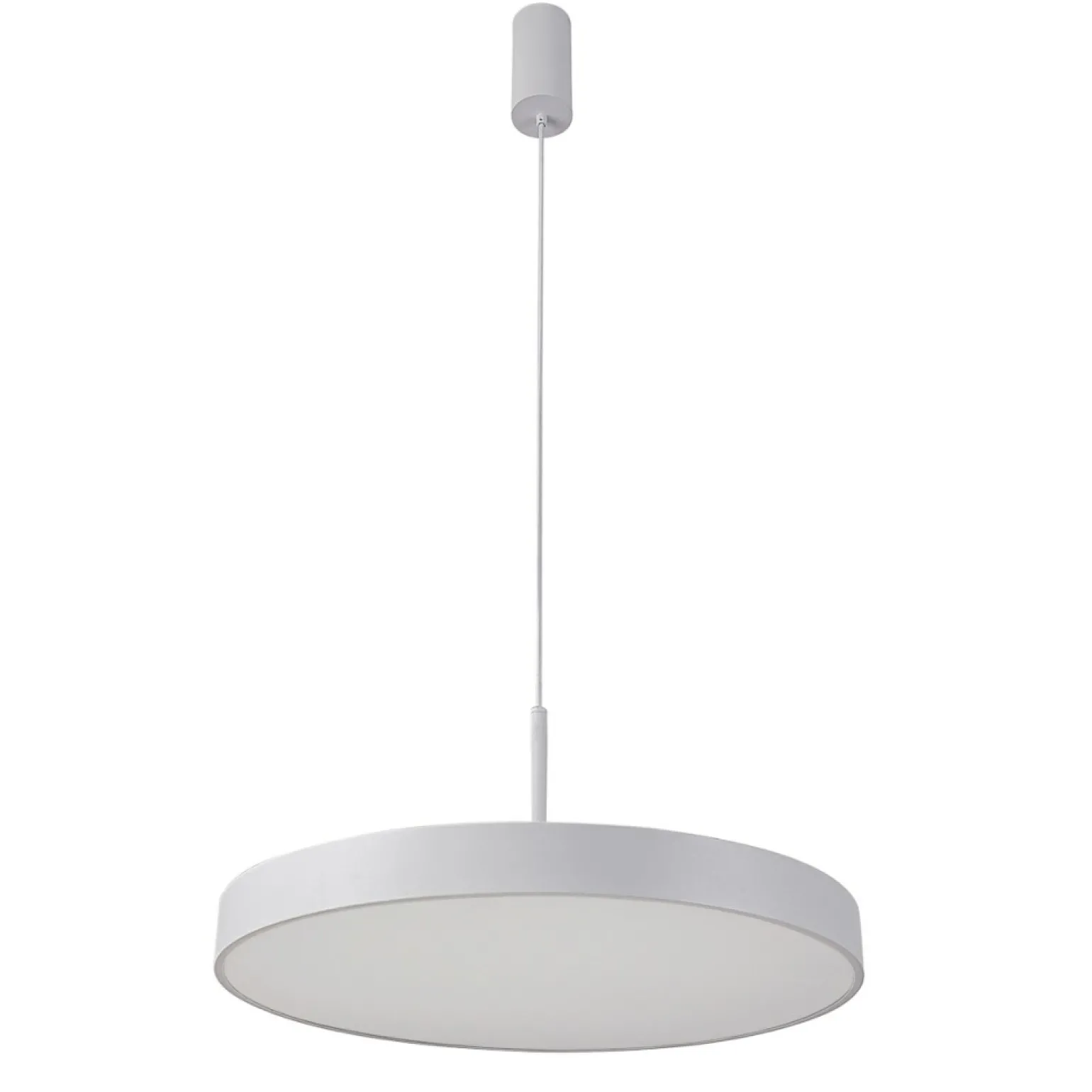 Outlet Płaska lampa wisząca LED ⌀60cm 5361-860RP-WH-3 ORBITAL | Kaja Żyrandole Nowoczesne