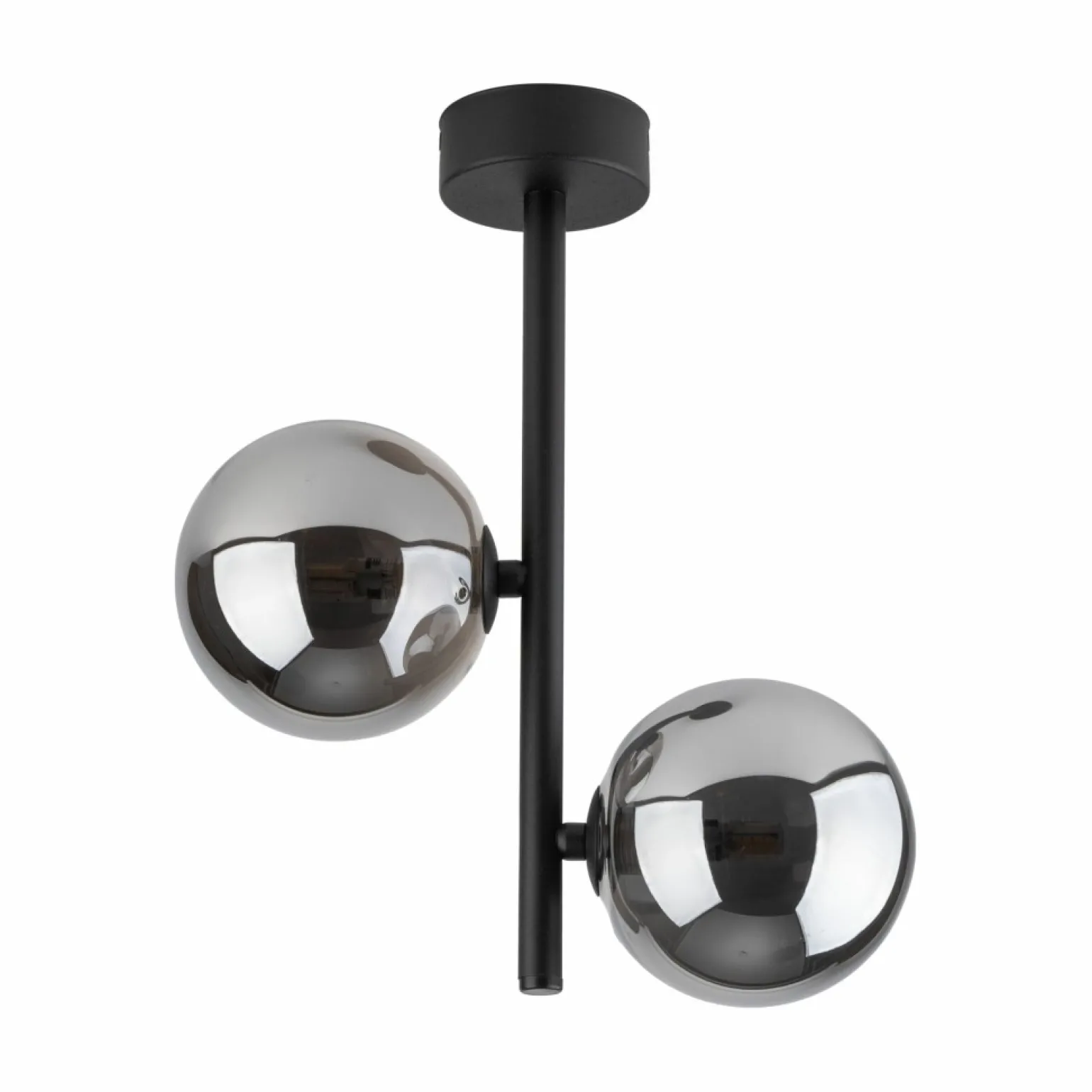 Best Sale Pionowa lampa sufitowa z lustrzanymi kloszami TK 6706 z serii ESTERA Żyrandole Nowoczesne