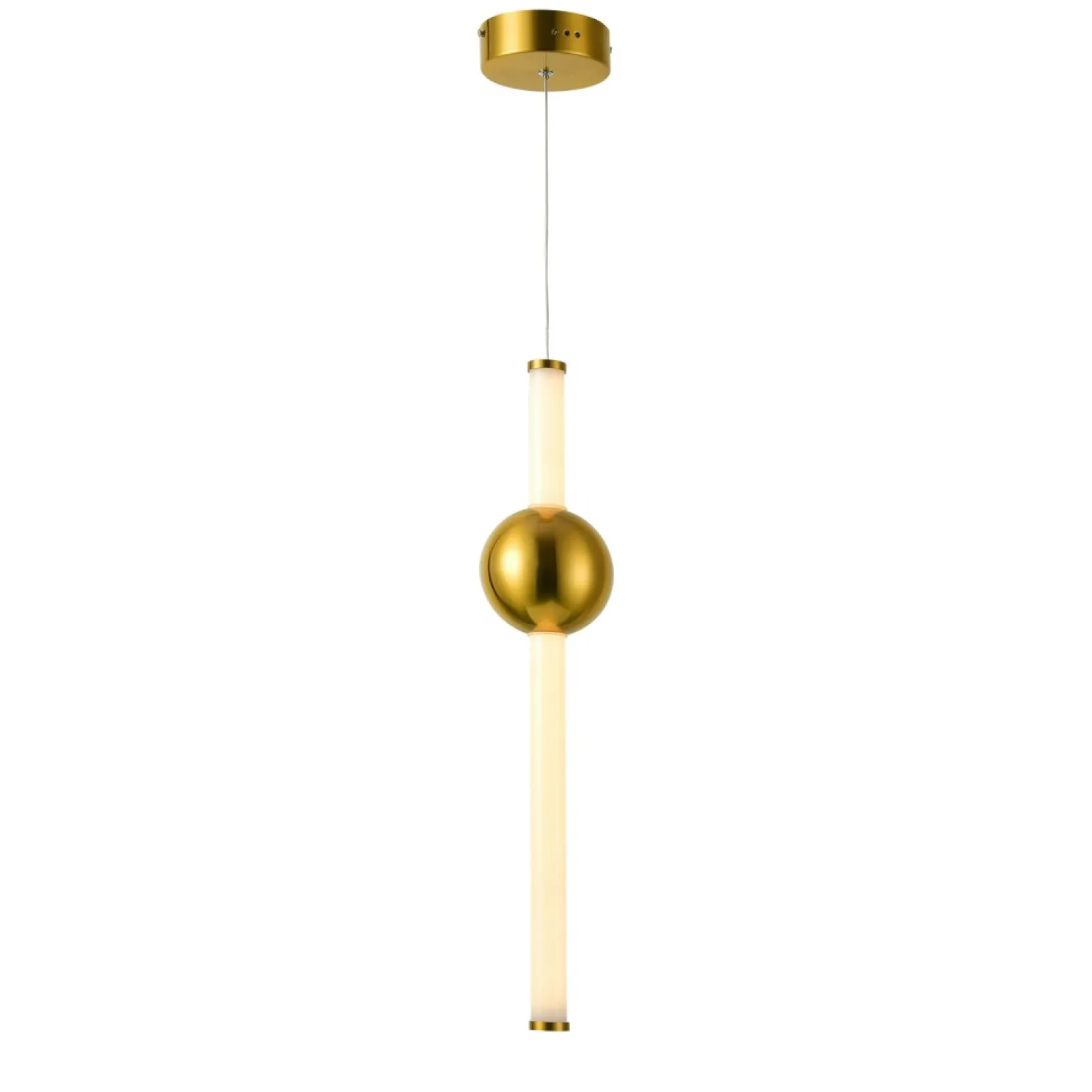Online Pionowa lampa wisząca LED PND-16357-CA-1 HALLING | Kaja Oświetlenie Żyrandole Nowoczesne