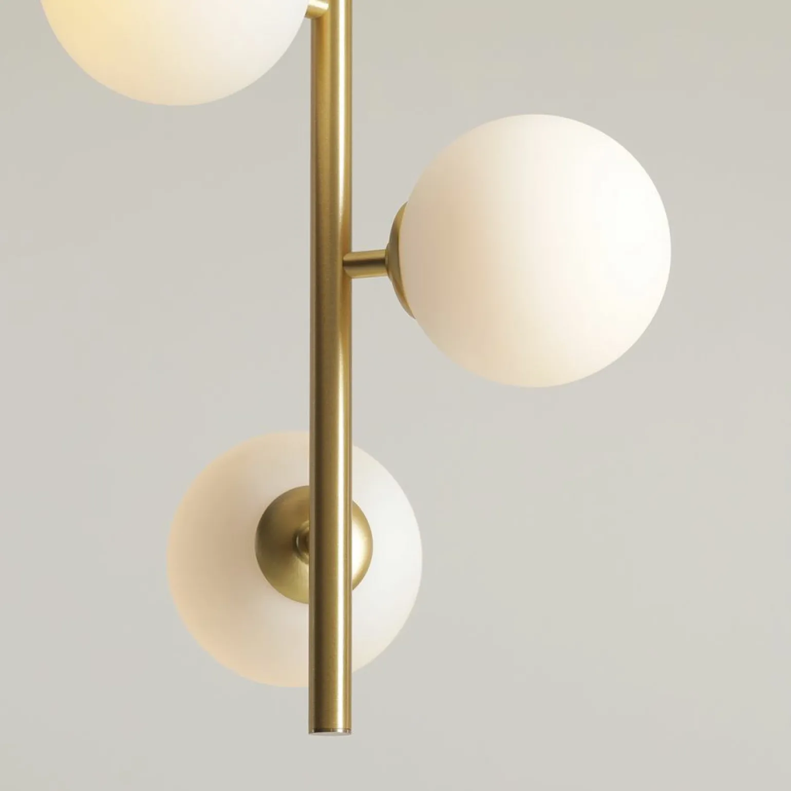Best Sale Pionowa lampa wisząca z kulistymi kloszami 1120E40_S z serii FIN Żyrandole Nowoczesne