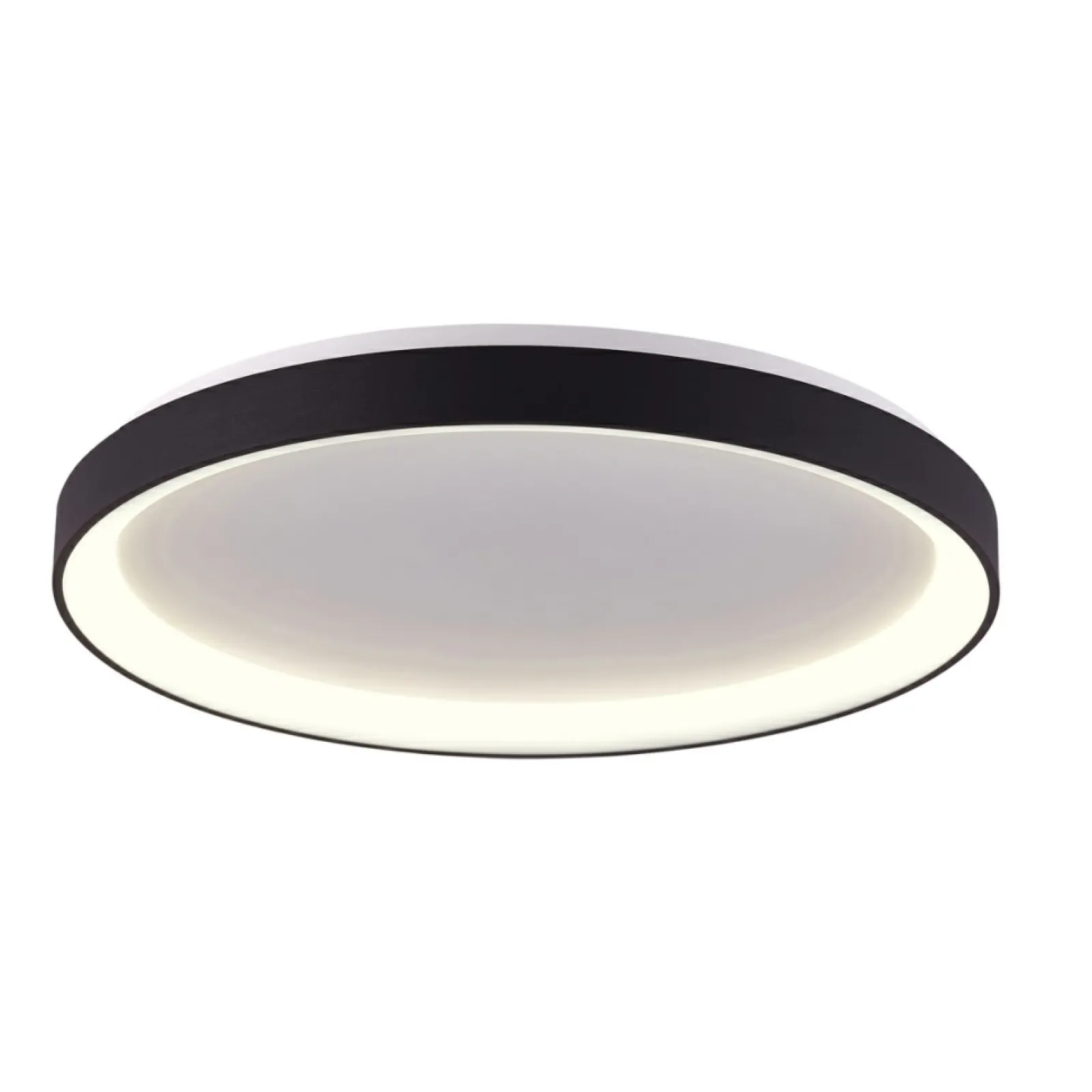 Sklep Kaja Plafon LED do salonu ⌀78 PLF-53675-078RC-BK-3KS4K-TRDIMM VICO | Kaja* Lampy Led | Plafony Nowoczesne