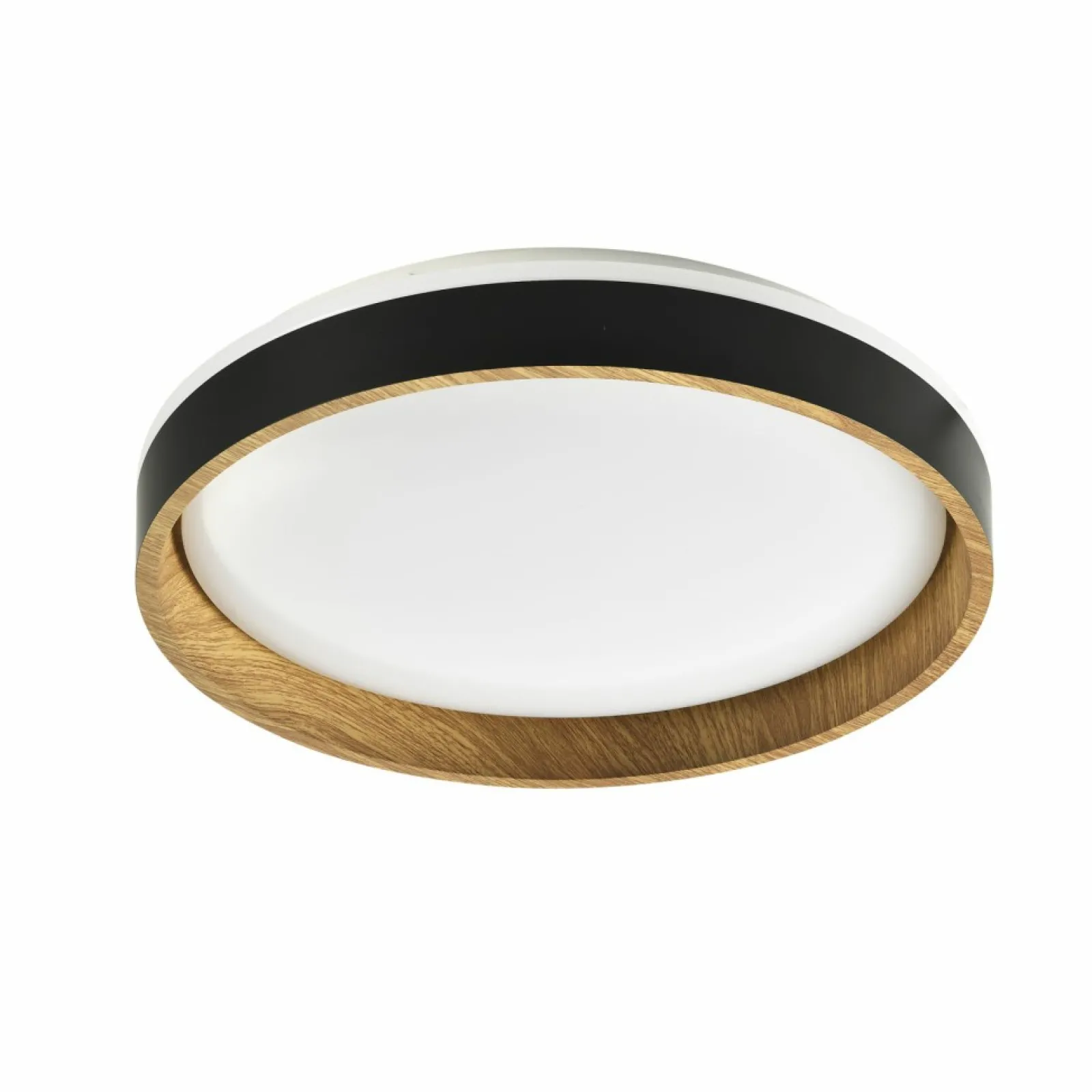 Sklep Kaja Plafon LED z drewnianą obręczą CL2204003-390MBWT BOIS | Kaja* Plafony Nowoczesne | Lampy Led