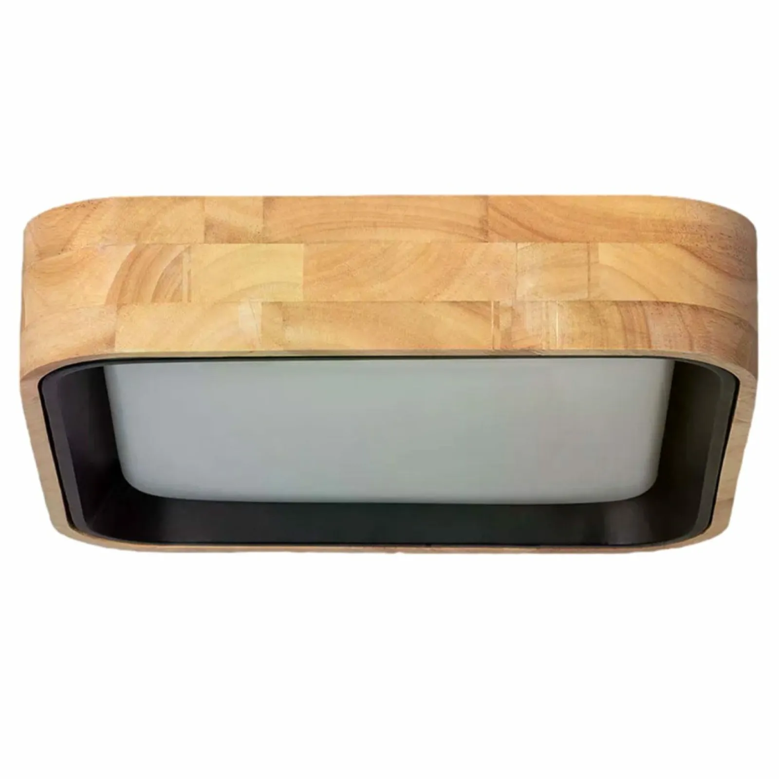 Sklep Kaja Plafon LED z elementami drewna ABR-PLKDM-15W-CCT NATURALE | Kaja* Plafony Nowoczesne | Lampy Led