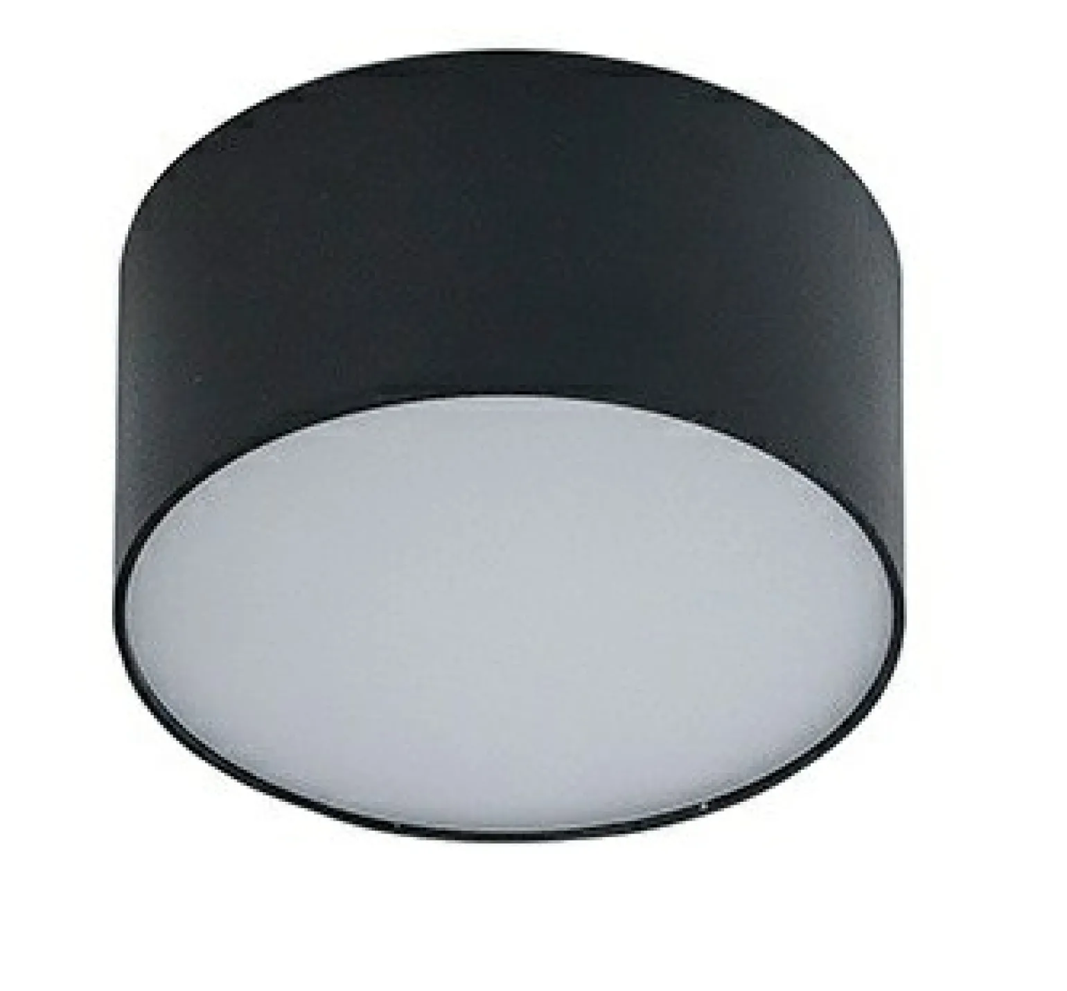 Best Plafon mała, czarna tuba LED ⌀12cm 3000K AZ2259 MONZA | Kaja Żyrandole Nowoczesne