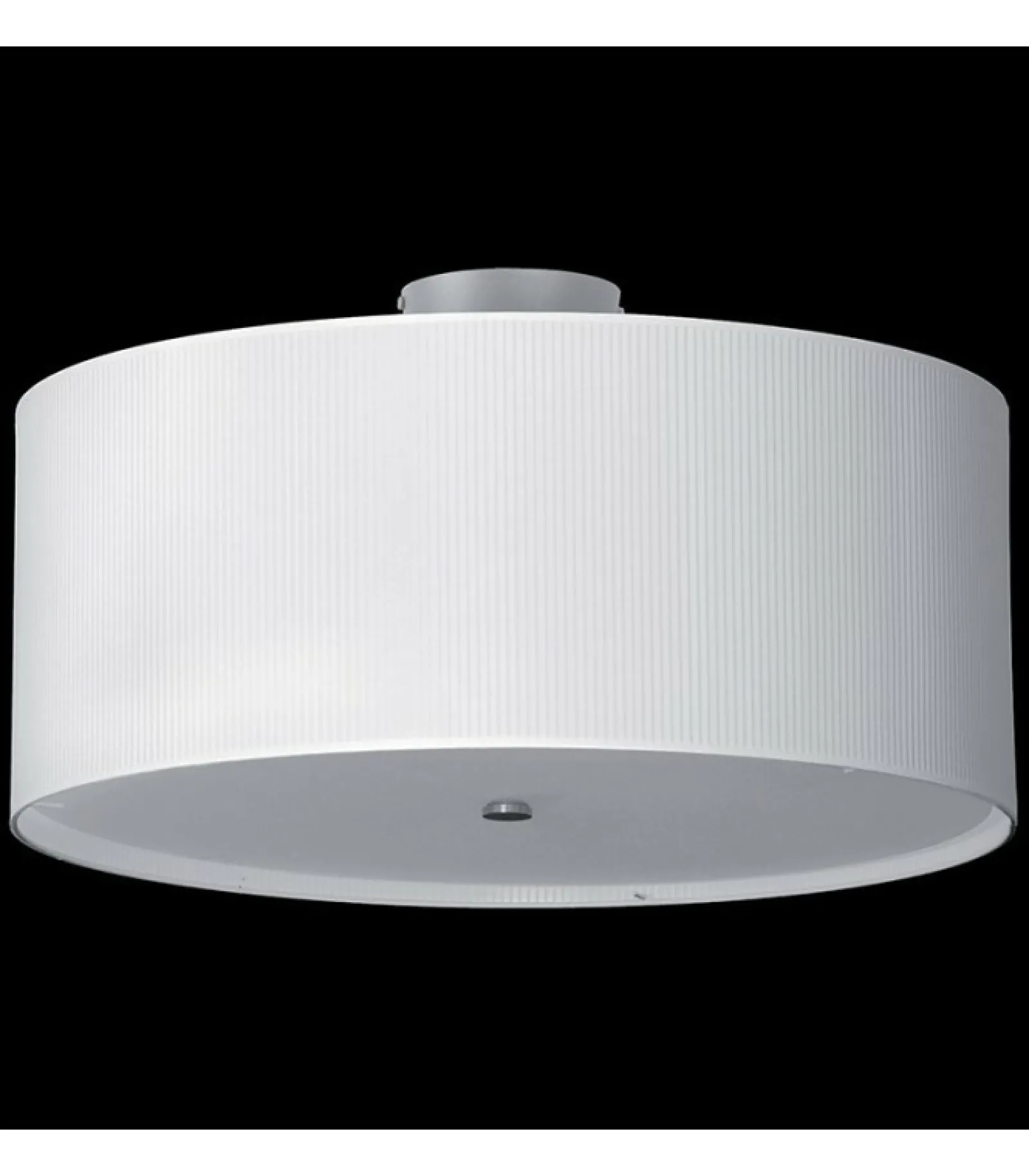 Sklep Kaja Plafon z klasycznym, białym abażurem ⌀80cm 67576 RONDO | Kaja* Plafony Nowoczesne