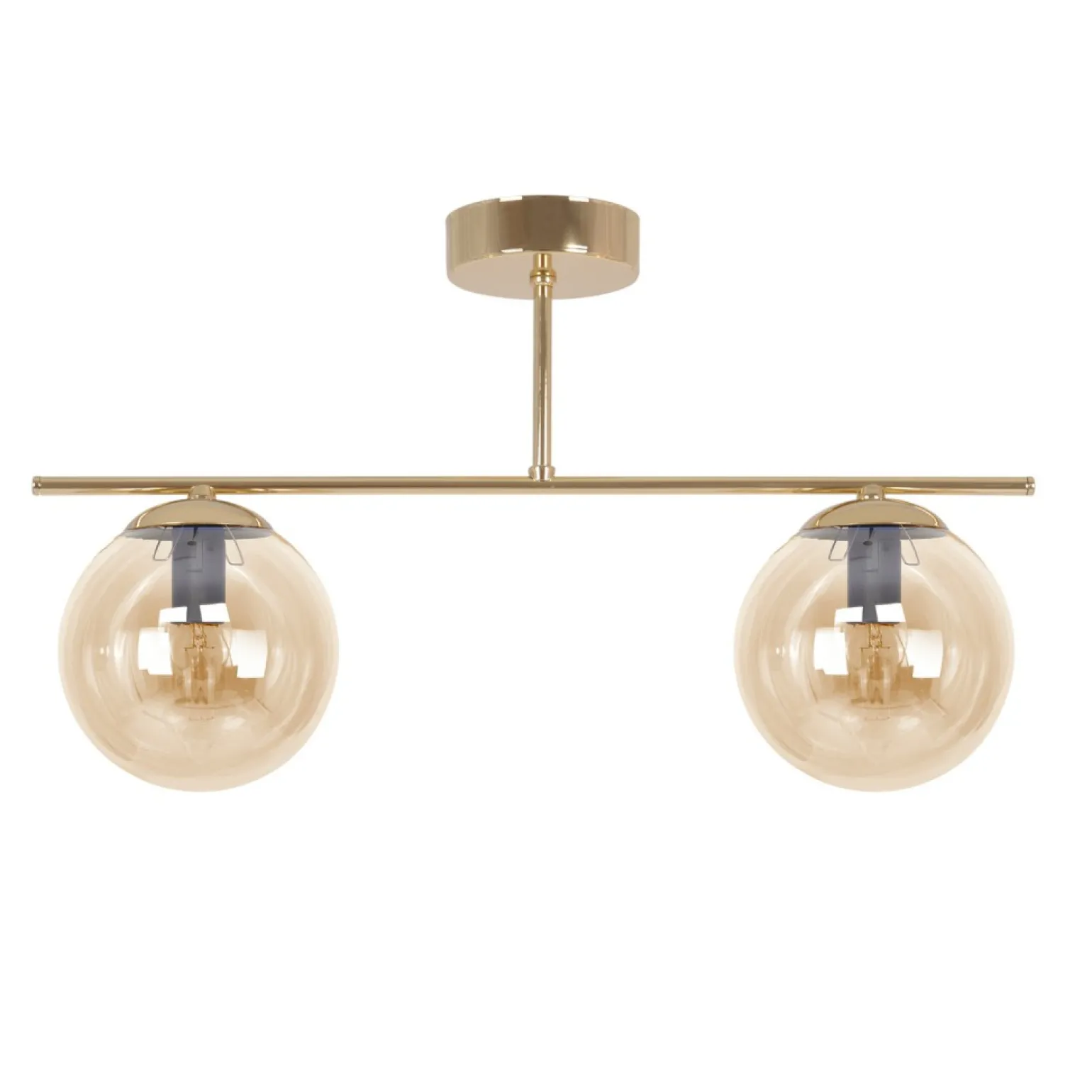 Best Sale Podwójna lampa sufitowa w kolorze złota K-5411 z serii GRAND Żyrandole Nowoczesne