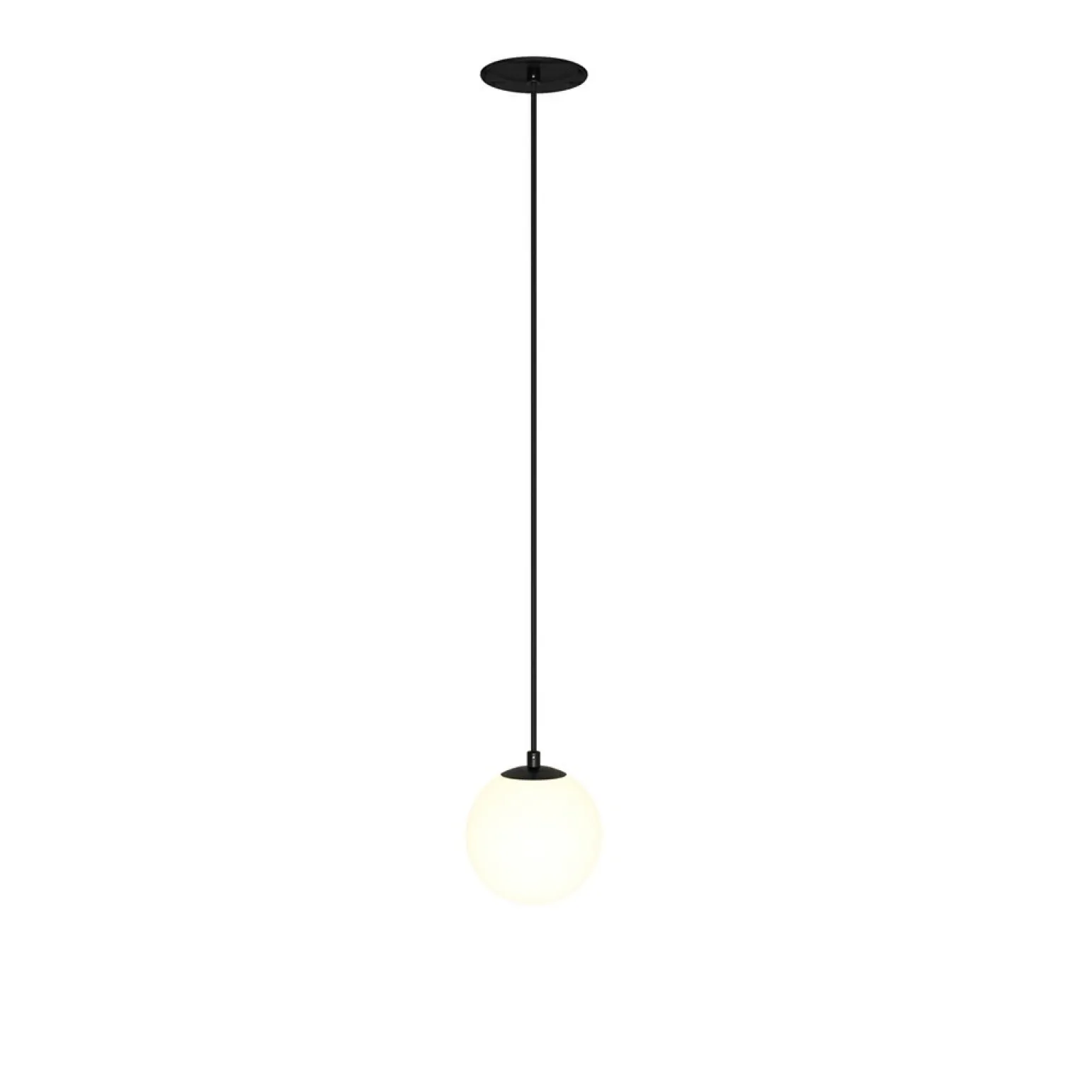 Clearance Pojedyncza lampa wisząca LED 3000K ⌀10cm P039PL-5W3K-10INS-B LUNA Żyrandole Nowoczesne