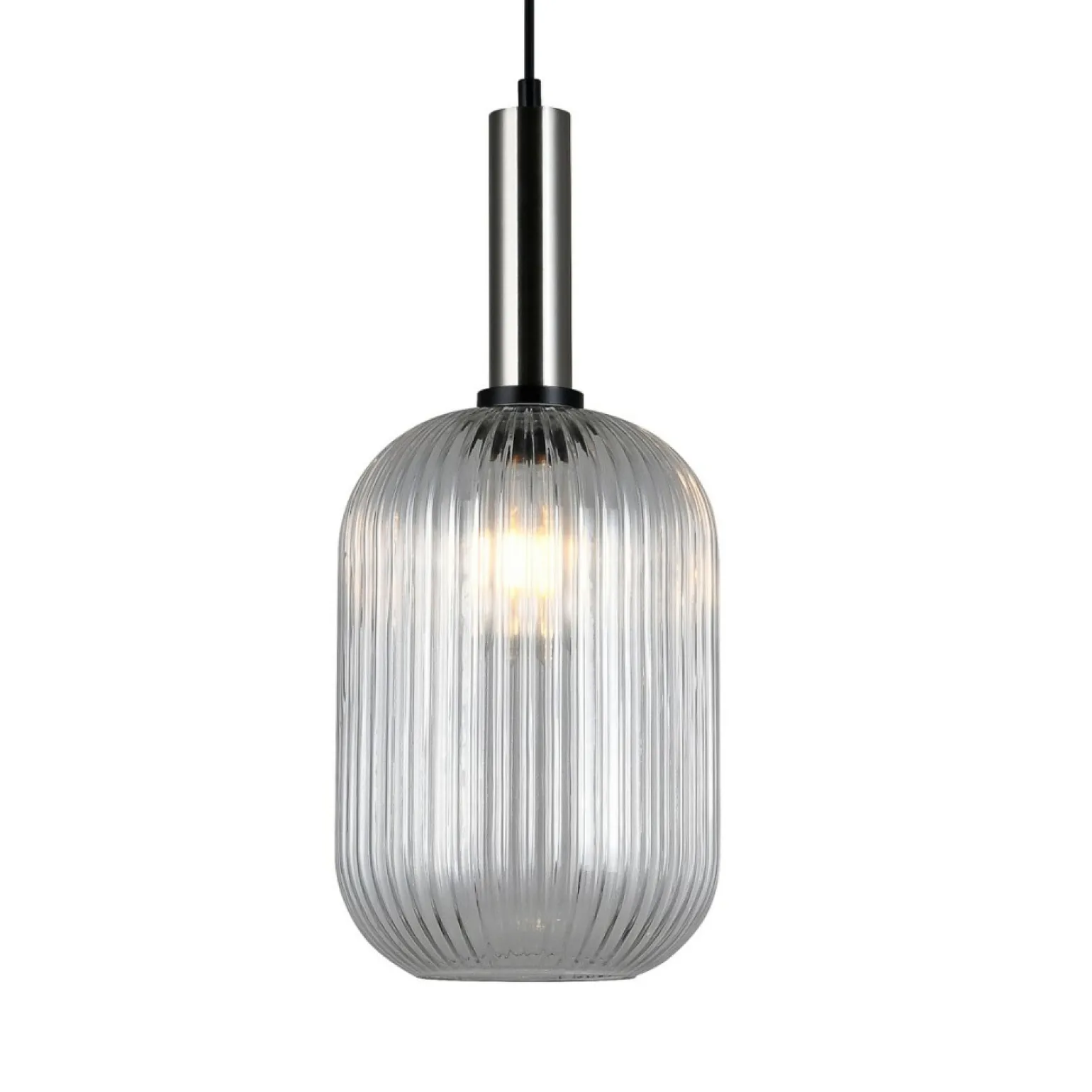 Hot Pojedyncza lampa wisząca PND-5588-1L-SC+CL ANTIOLA | Kaja Oświetlenie Żyrandole Nowoczesne