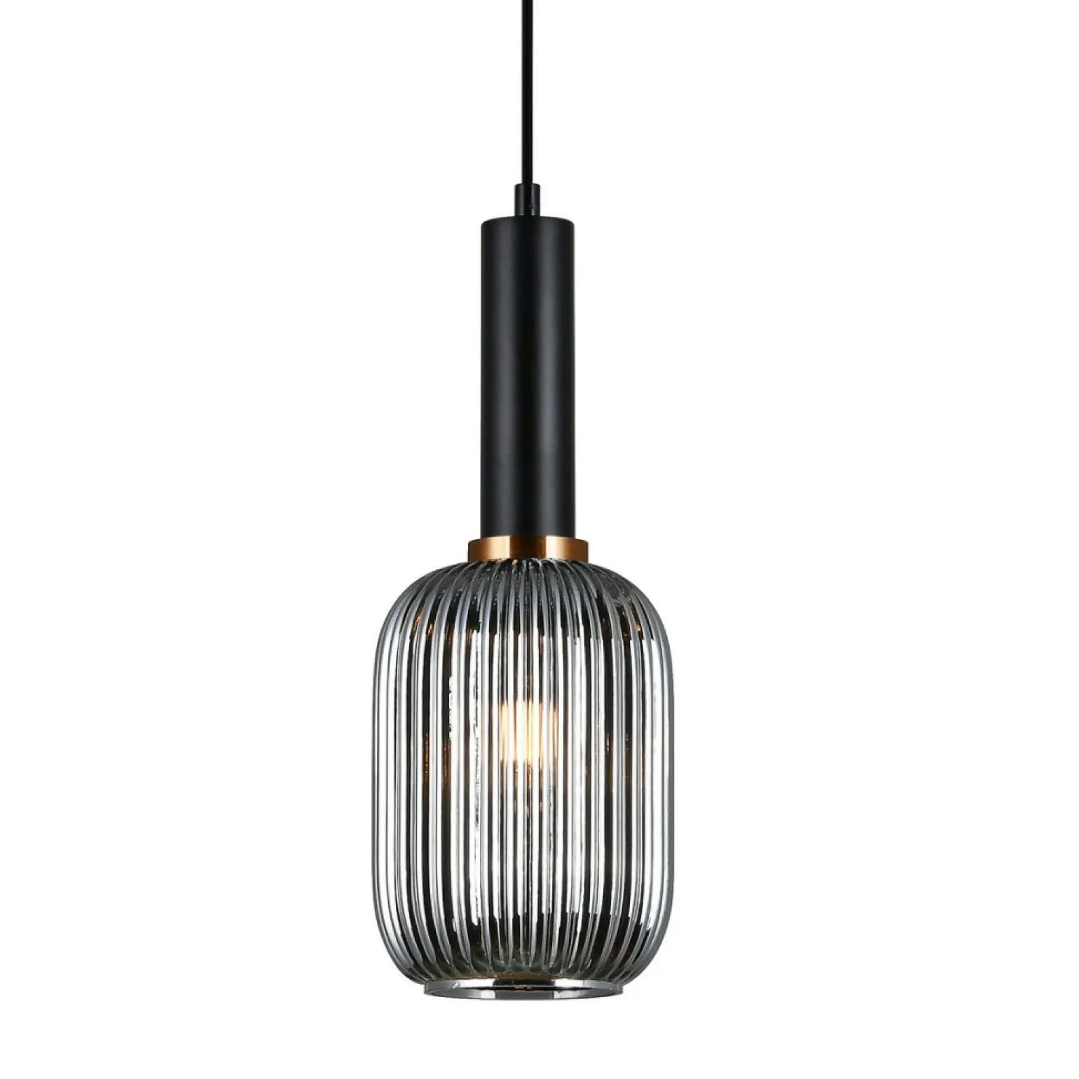 Sale Pojedyncza lampa wisząca PND-5588-1M-BK+SG ANTIOLA | Kaja Oświetlenie Żyrandole Nowoczesne