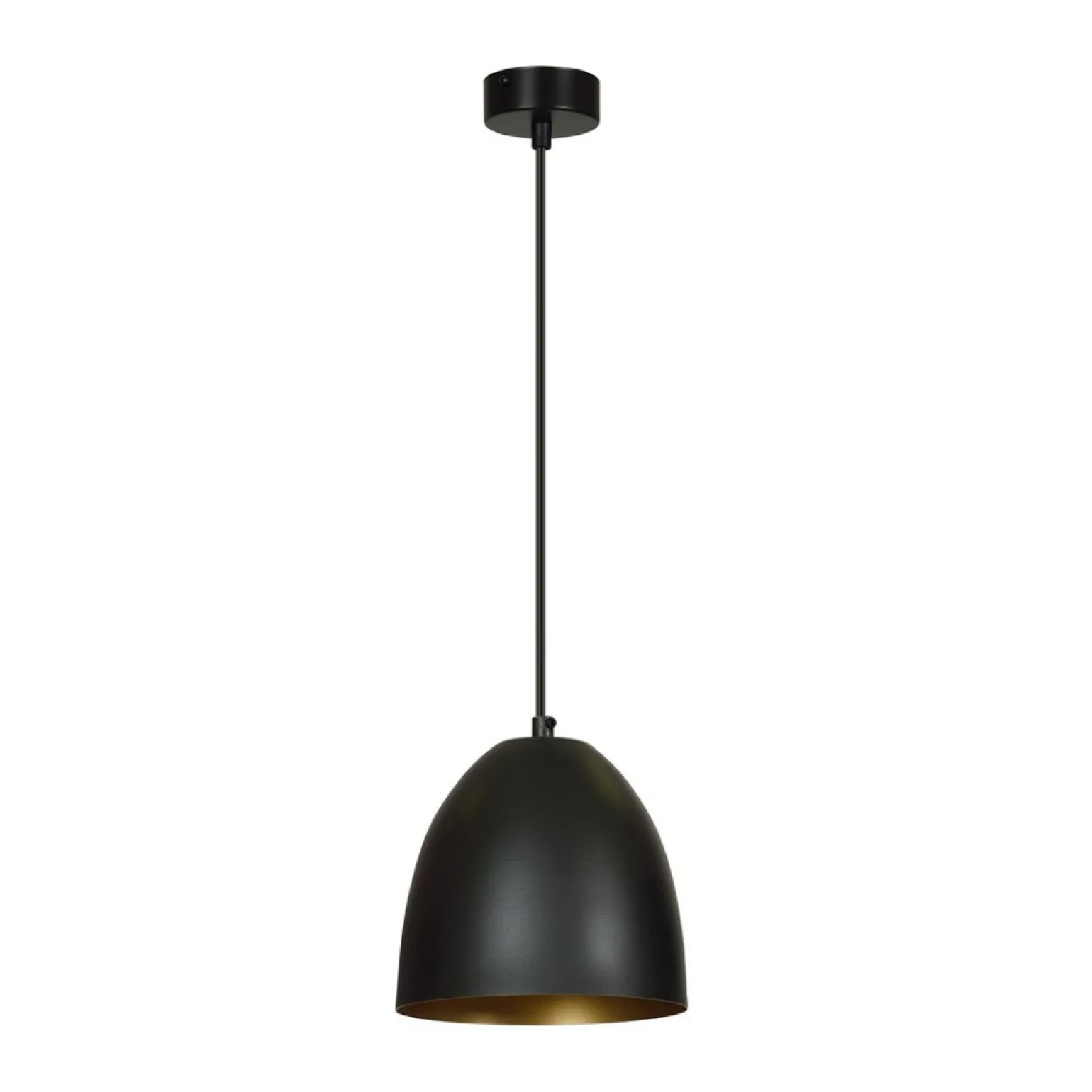 Flash Sale Pojedyncza lampa wisząca w kolorze czarnym 410/1 | Kaja Oświetlenie Żyrandole Nowoczesne