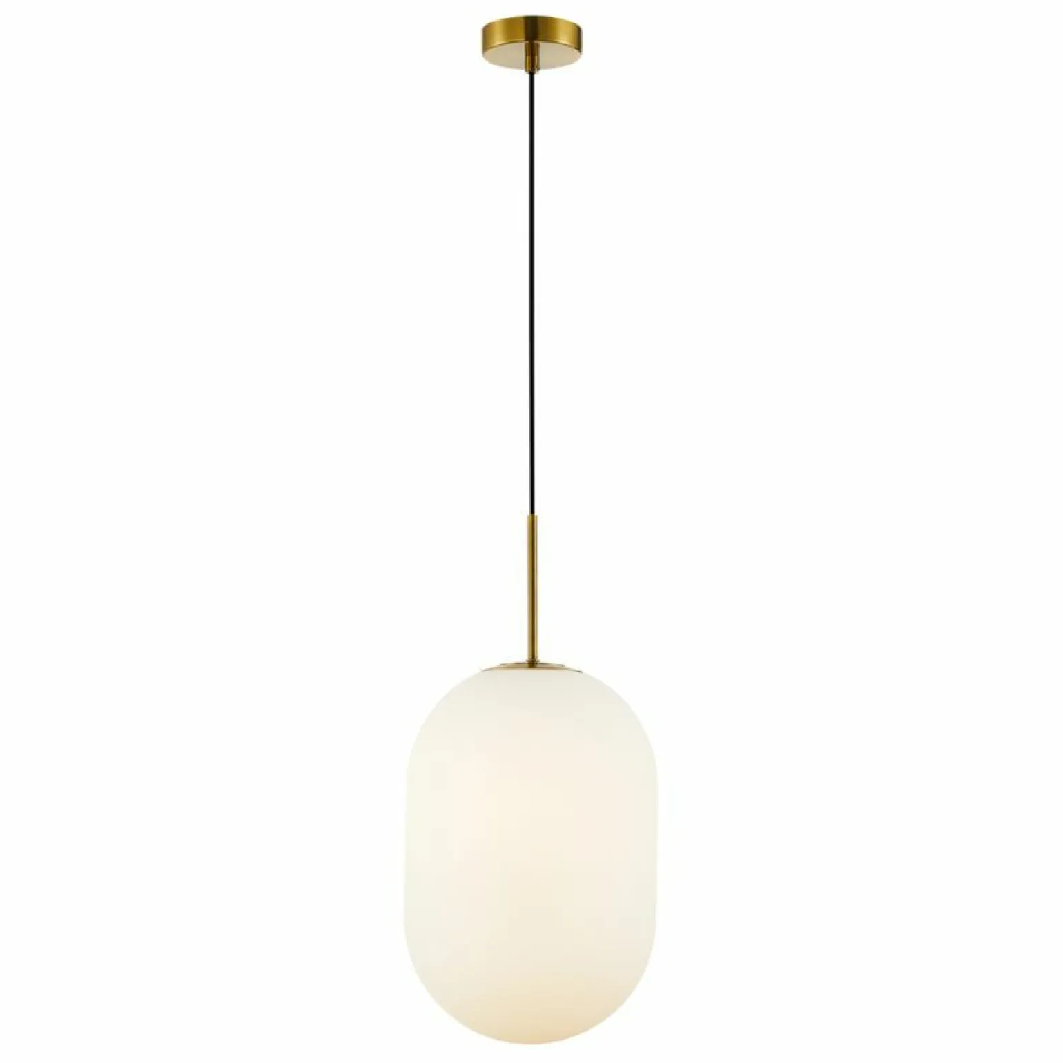 Clearance Pojedyncza lampa wisząca z owalnym kloszem ML0318 ALIAS | Kaja Żyrandole Nowoczesne