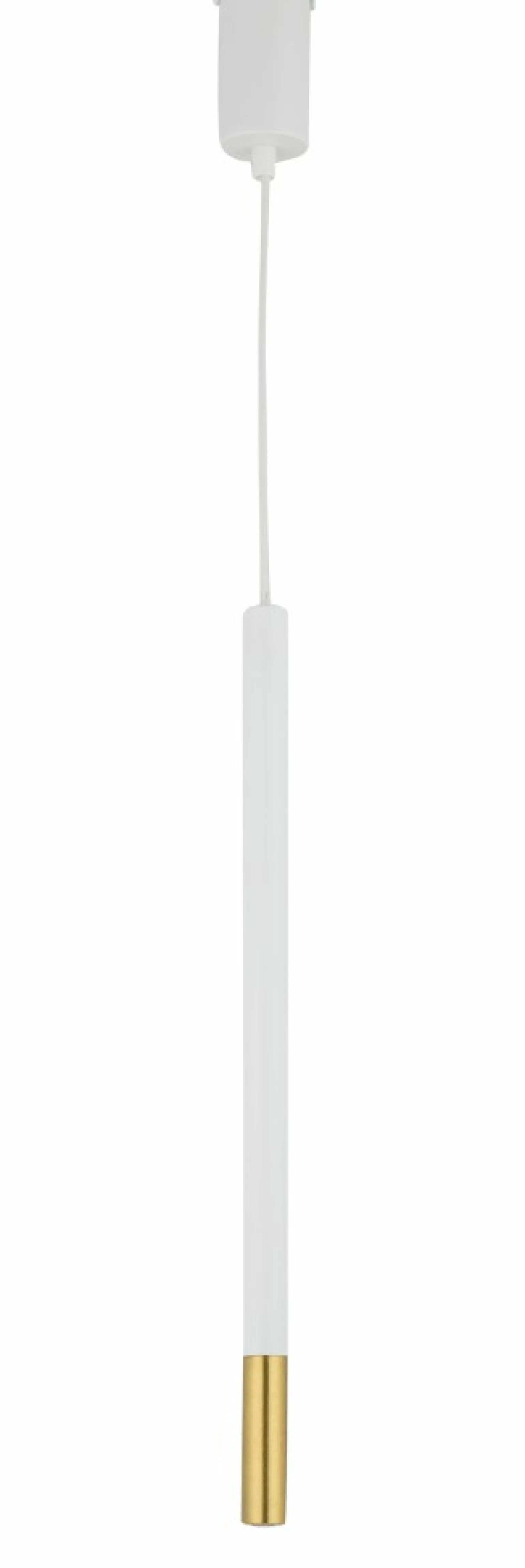 Shop Pojedyncza lampa wisząca ze złotą końcówką SIG 33236 z serii SOPEL DUE Żyrandole Nowoczesne