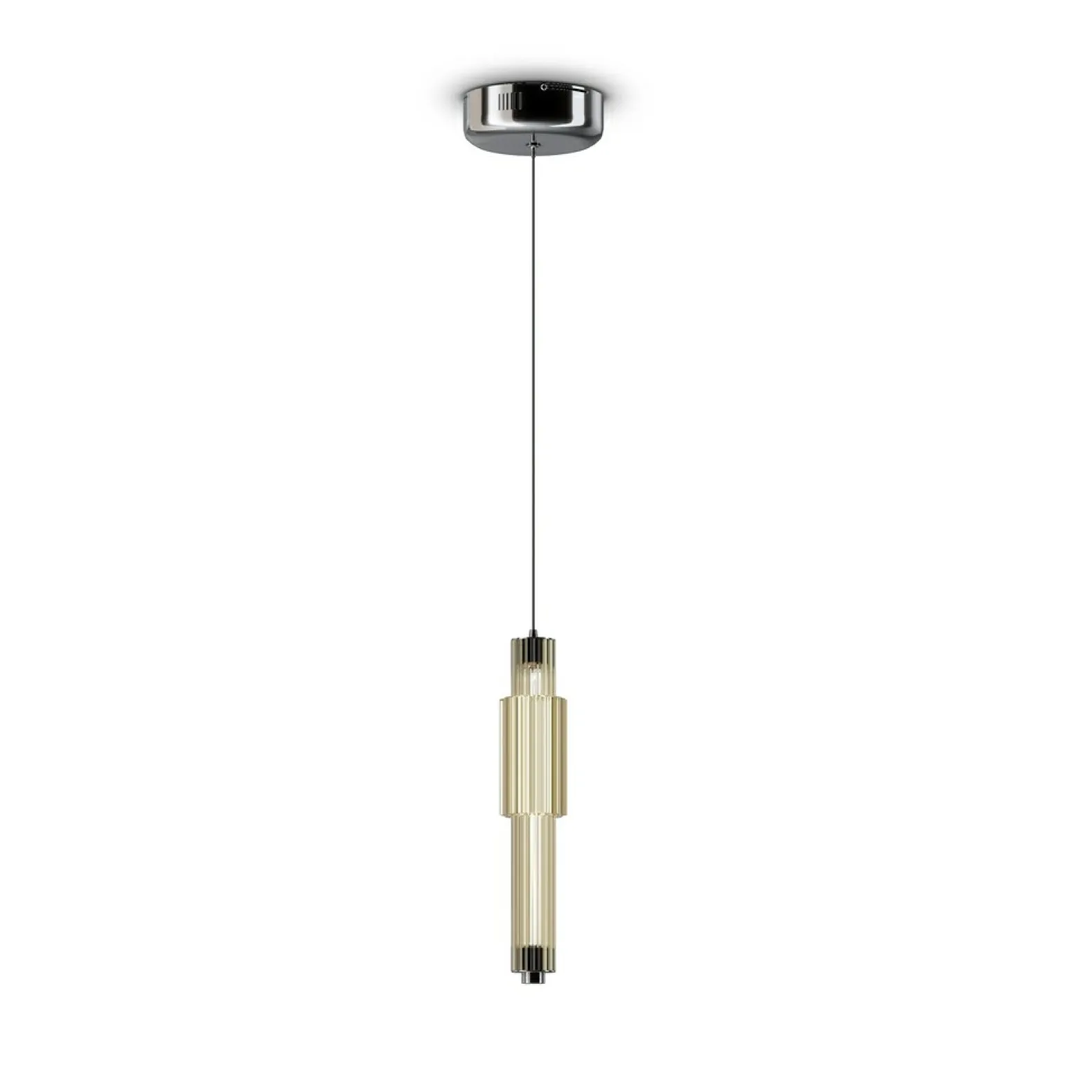 Cheap Pojedyncza lampa wisząca, zwis LED MOD308PL-L9CG3K z serii VERTICALE Żyrandole Nowoczesne