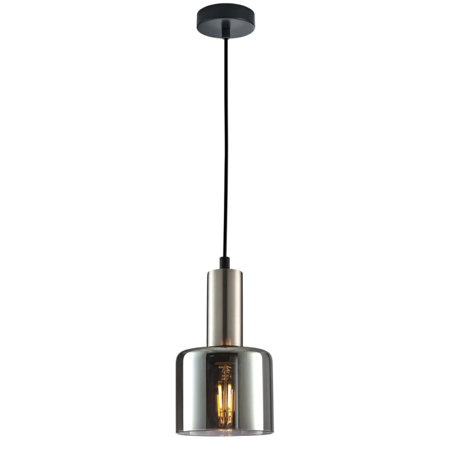 Shop Pojedynczy zwis do kuchni PND-65342-1-SC+SG SANTIA | Kaja Oświetlenie Żyrandole Nowoczesne