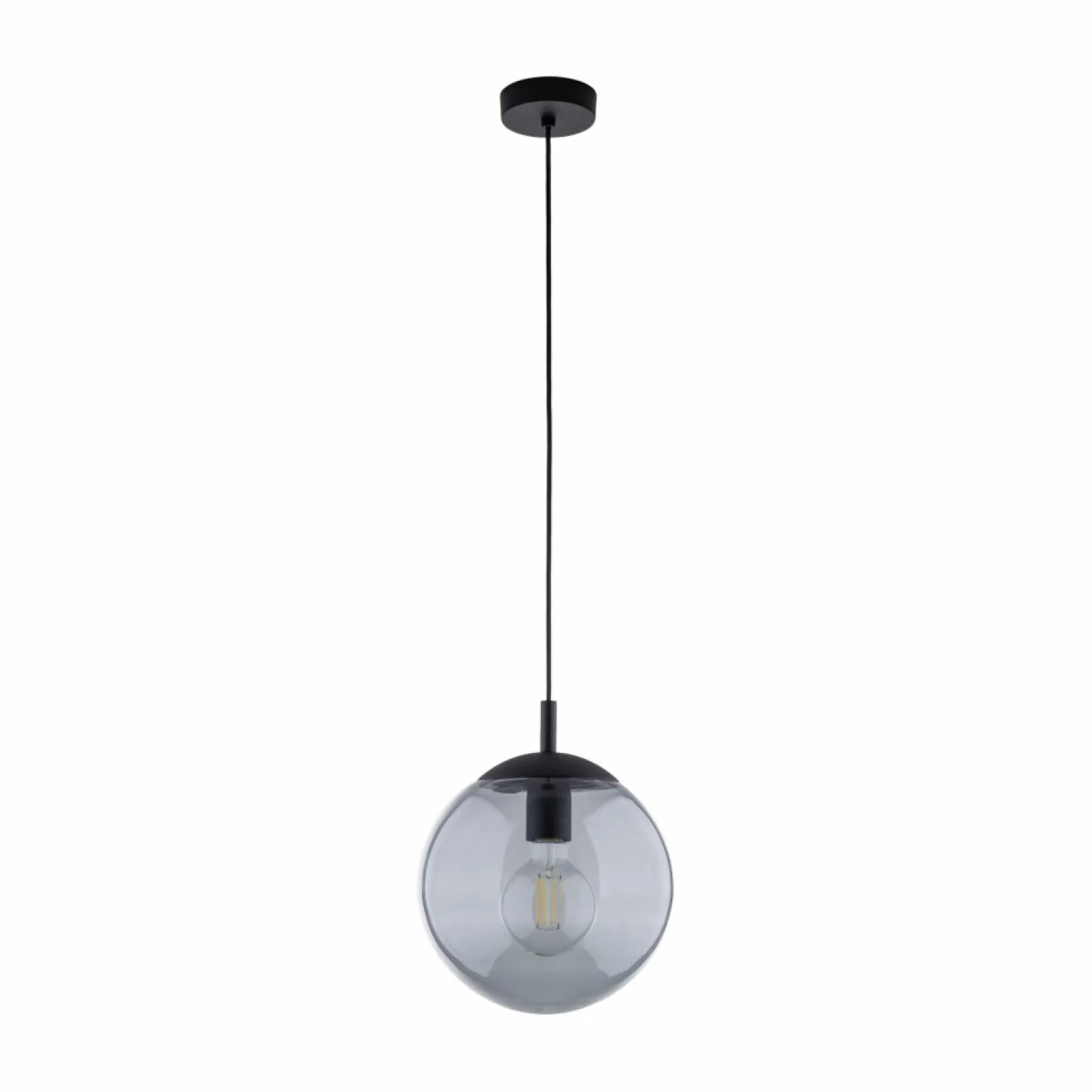 Discount Pojedynczy zwis z kulistym kloszem ⌀25cm TK 5378 ESME GRAPHITE | Kaja Żyrandole Nowoczesne