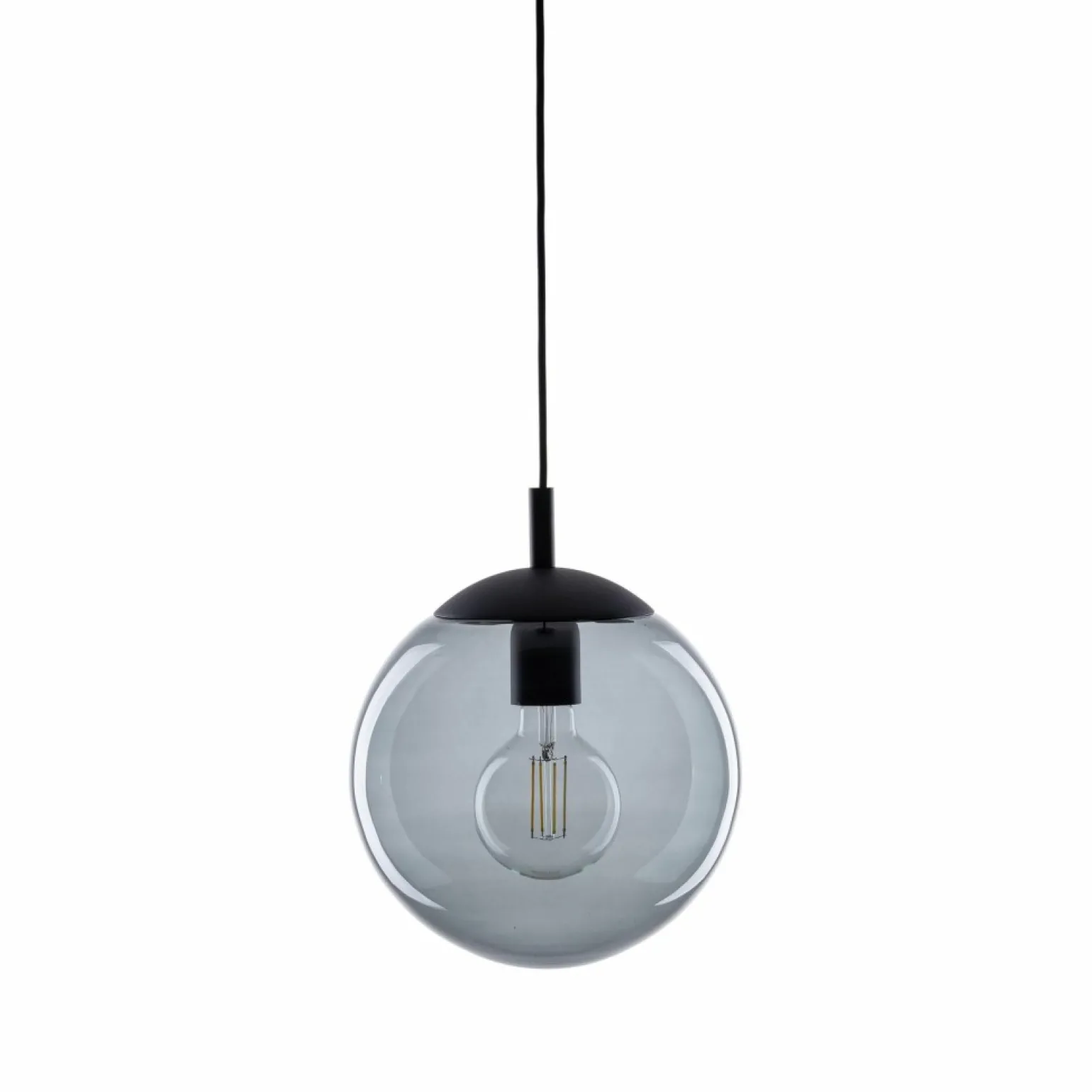 Discount Pojedynczy zwis z kulistym kloszem ⌀25cm TK 5378 ESME GRAPHITE | Kaja Żyrandole Nowoczesne