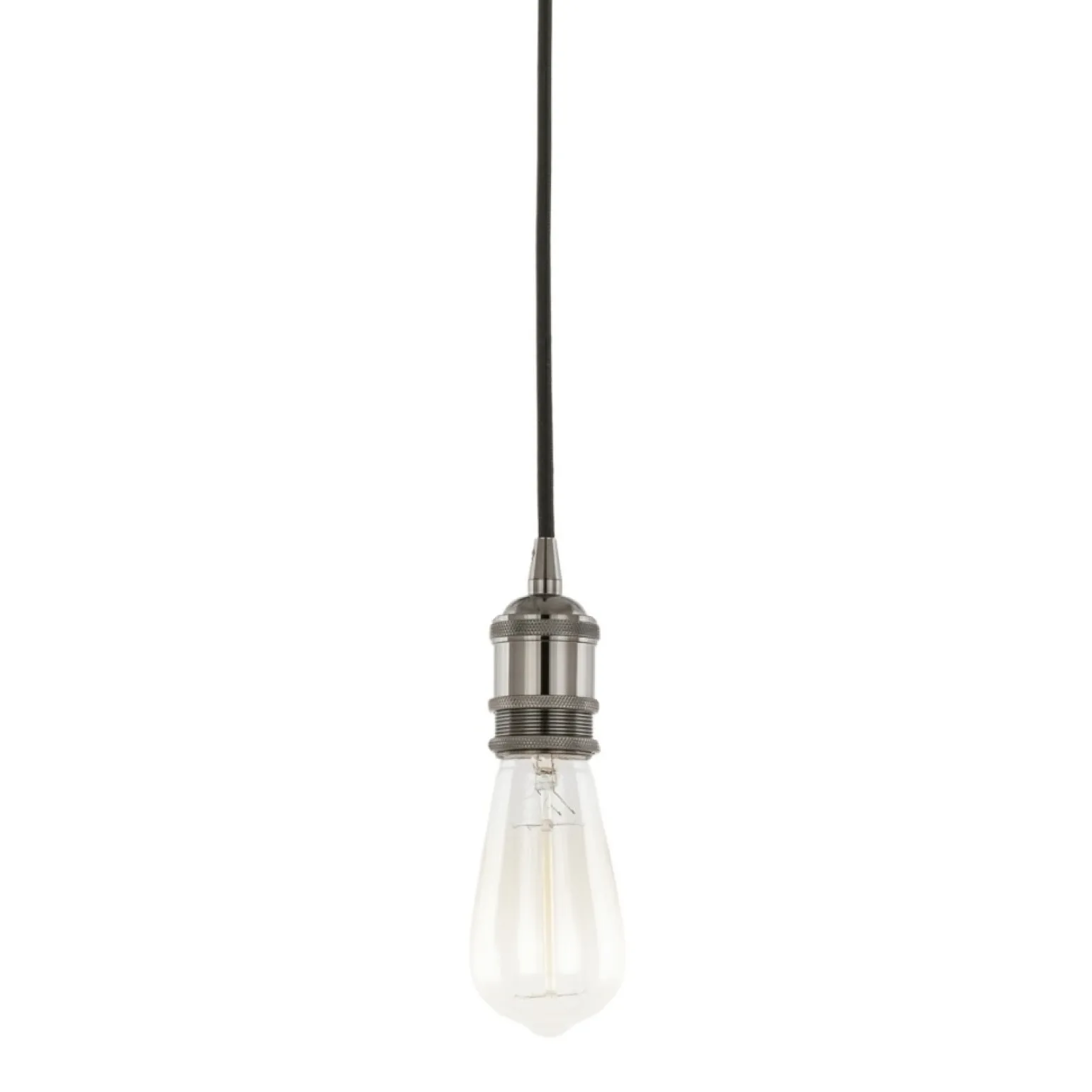 Discount Pojedynczy zwis z oprawką DS-M-034 SHINY BLACK CLASSO | Kaja Żyrandole Nowoczesne