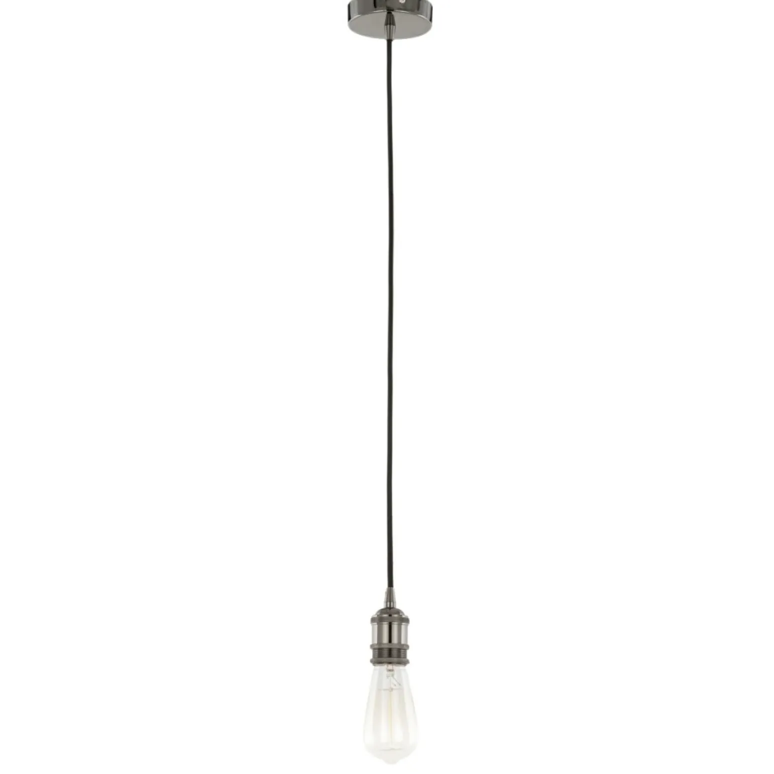 Discount Pojedynczy zwis z oprawką DS-M-034 SHINY BLACK CLASSO | Kaja Żyrandole Nowoczesne
