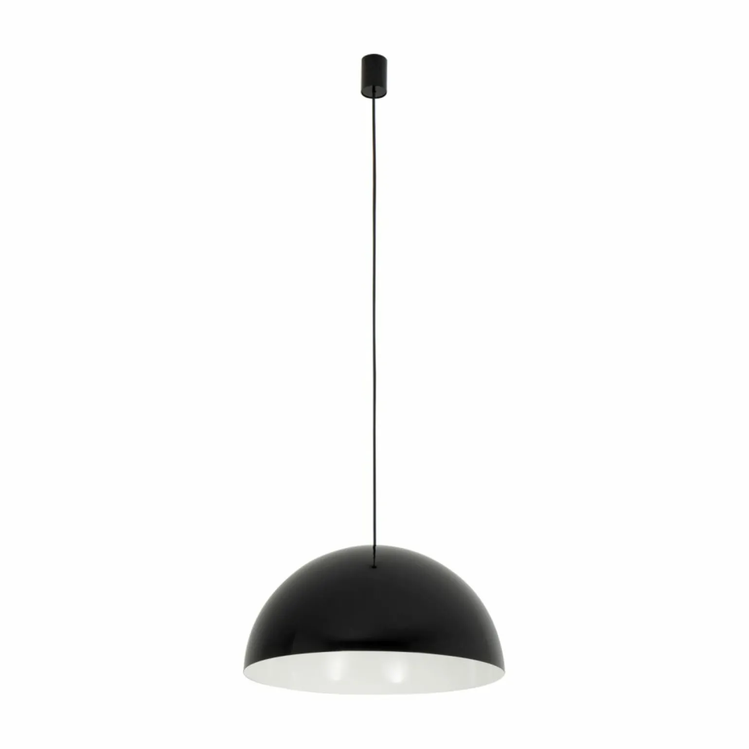 Best Ponadczasowa, kopułowa lampa wisząca ⌀50cm 10697 HEMISPHERE | Kaja Żyrandole Nowoczesne