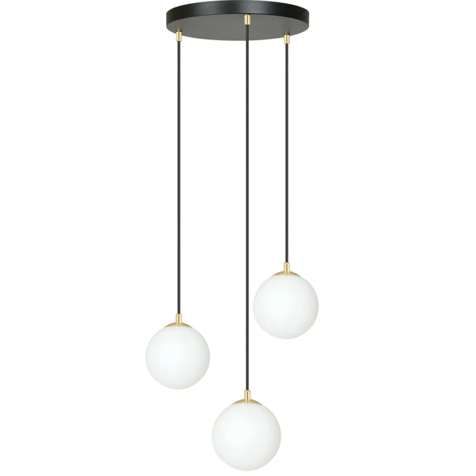 New Ponadczasowa lampa wisząca do stylowej jadalni 1243/3 z serii ROYAL Żyrandole Nowoczesne