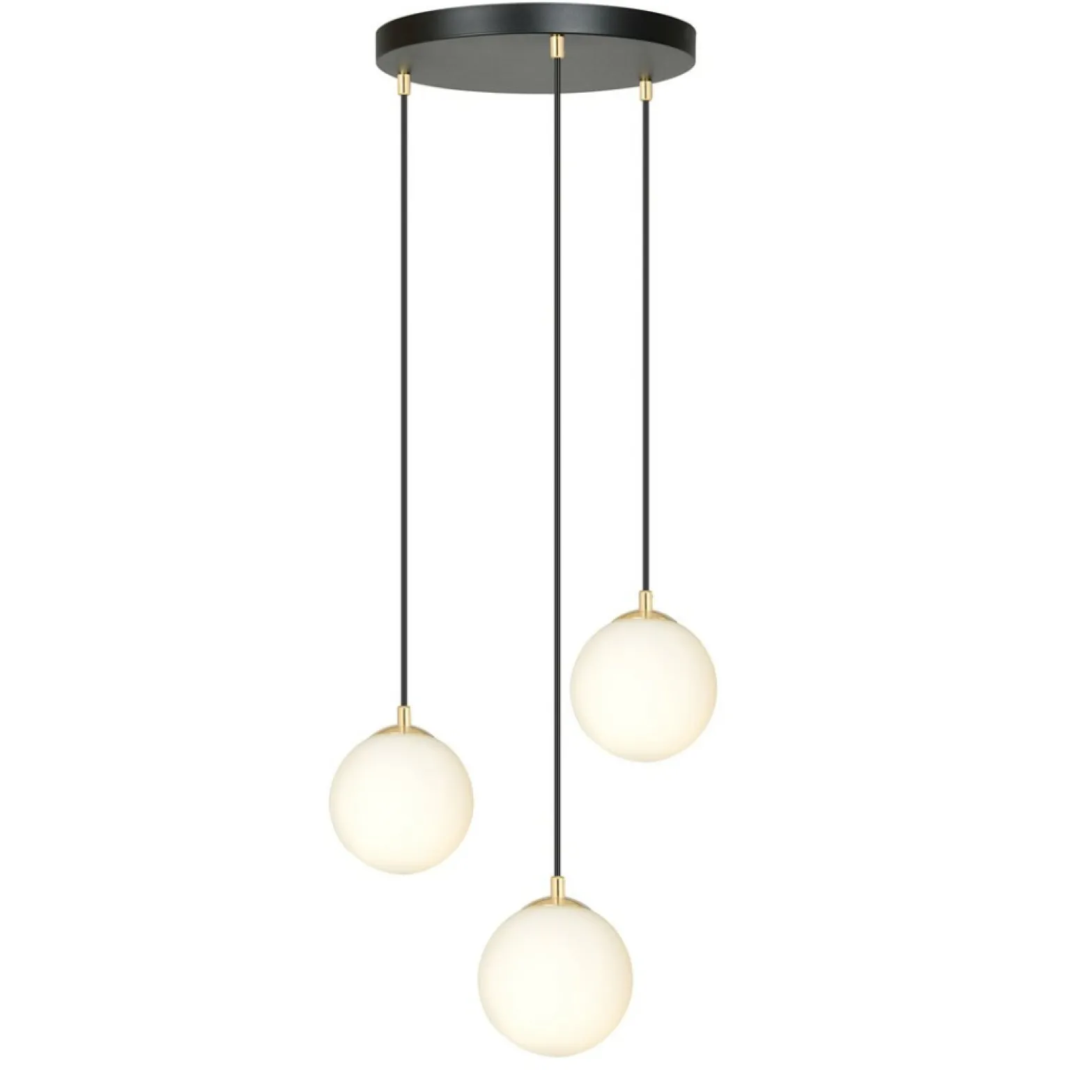 New Ponadczasowa lampa wisząca do stylowej jadalni 1243/3 z serii ROYAL Żyrandole Nowoczesne