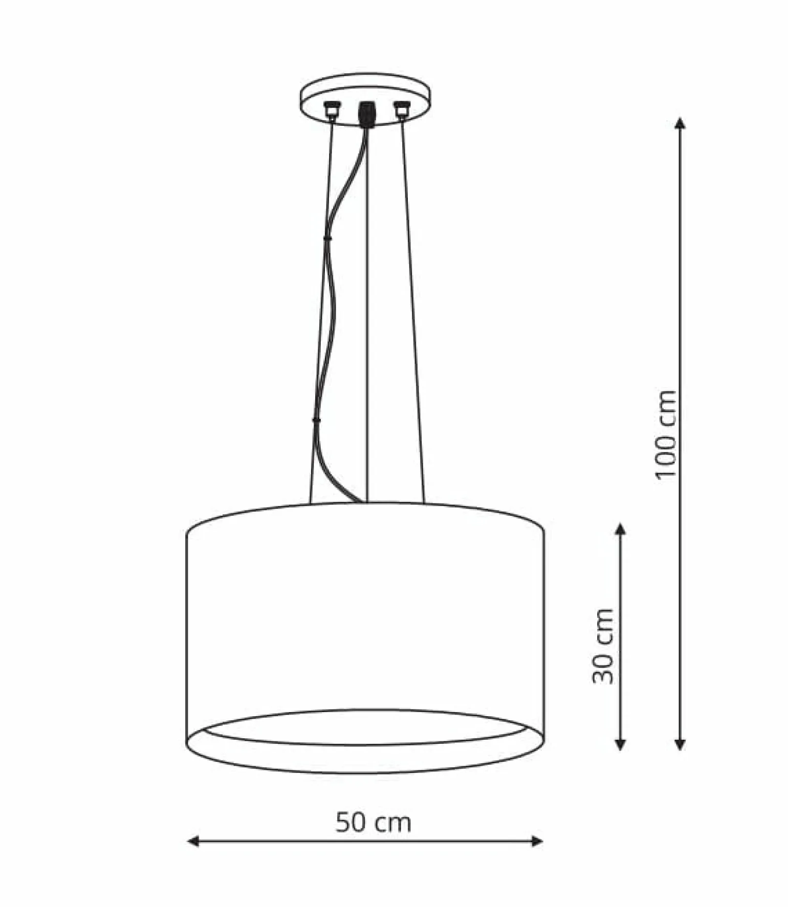 Store Ponadczasowa lampa wisząca do sypialni LP-021/4P WH MILK | Kaja Żyrandole Nowoczesne