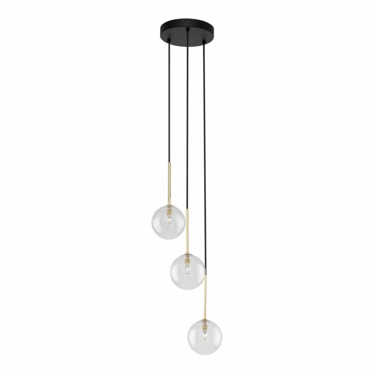 Cheap Ponadczasowa lampa wisząca, przezroczyste kule TK 5942 NILOS | Kaja Żyrandole Nowoczesne