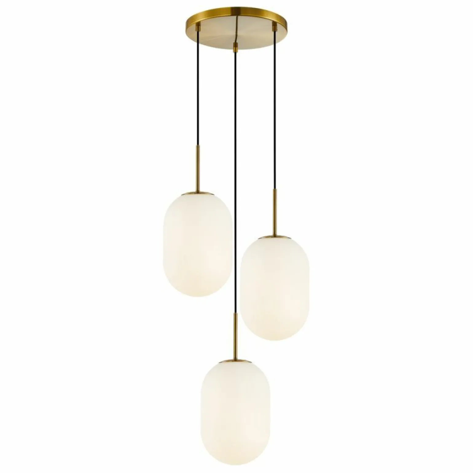 Fashion Ponadczasowa lampa wisząca z 3 zwisami ML0315 ALIAS | Kaja Oświetlenie Żyrandole Nowoczesne