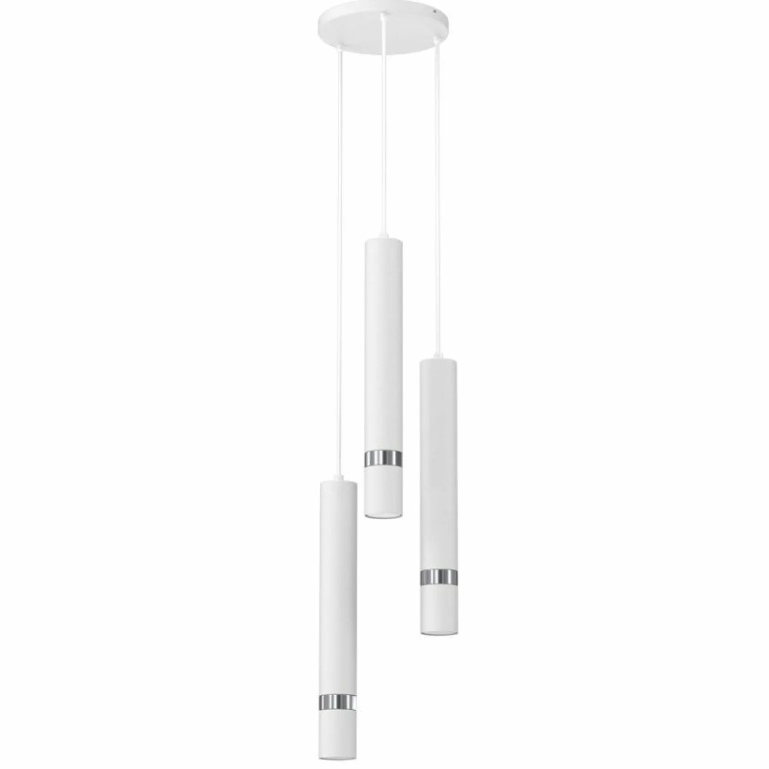 Flash Sale Ponadczasowa lampa wisząca z białymi tubami MLP8915 JOKER | Kaja Żyrandole Nowoczesne