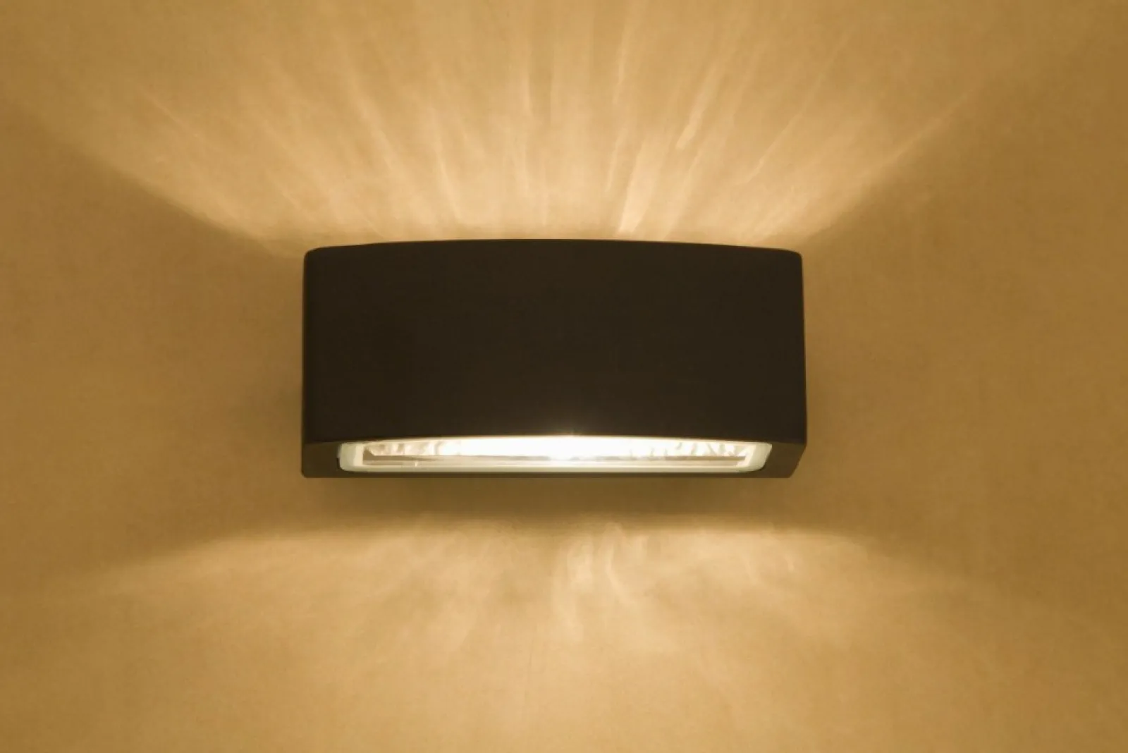 Sklep Kaja Ponadczasowa, podłużna lampa elewacyjna 3408 BRICK | Kaja Oświetlenie* Kinkiety Ogrodowe