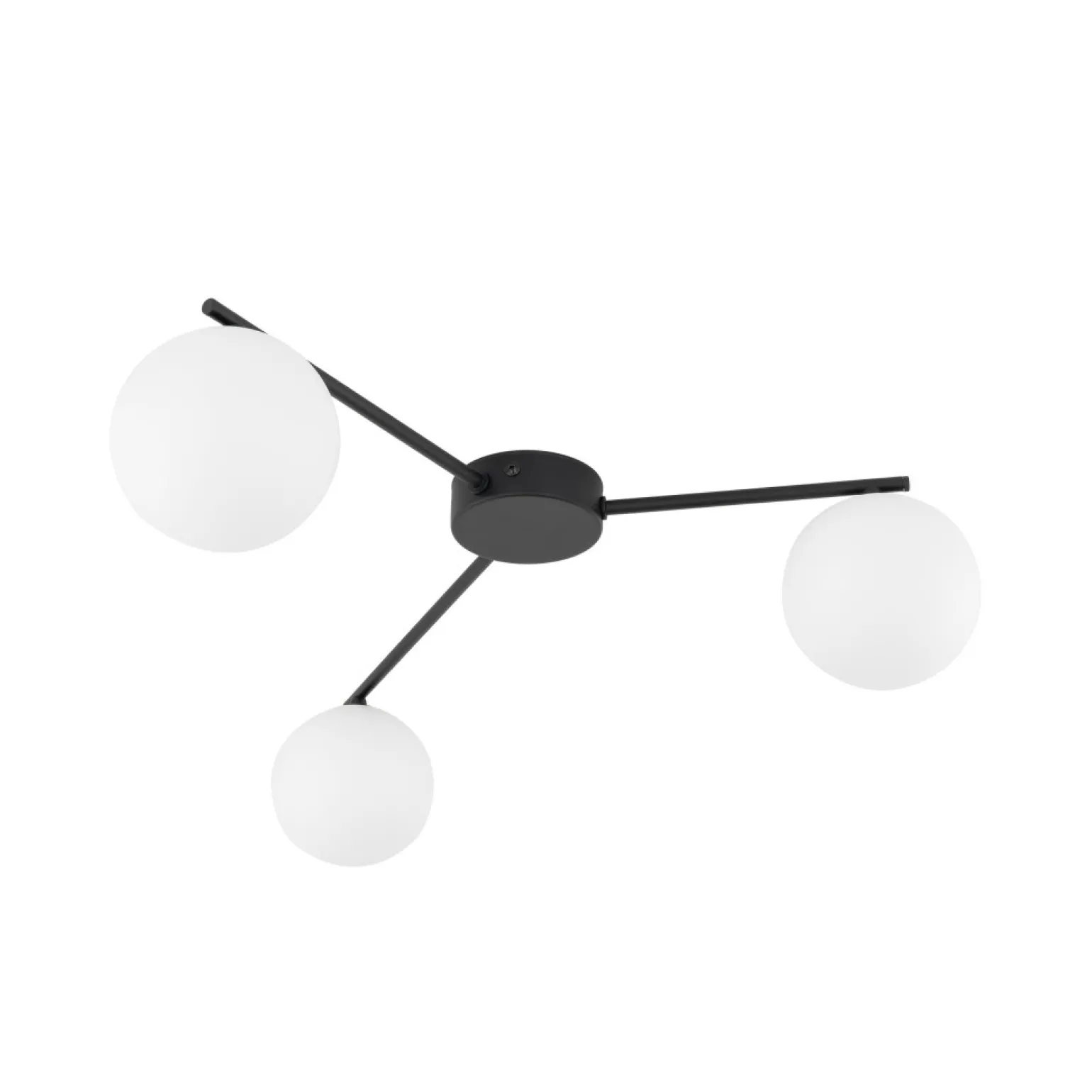 Cheap Potrójna, czarna lampa sufitowa TK 10261 ELTON BLACK | Kaja Żyrandole Nowoczesne