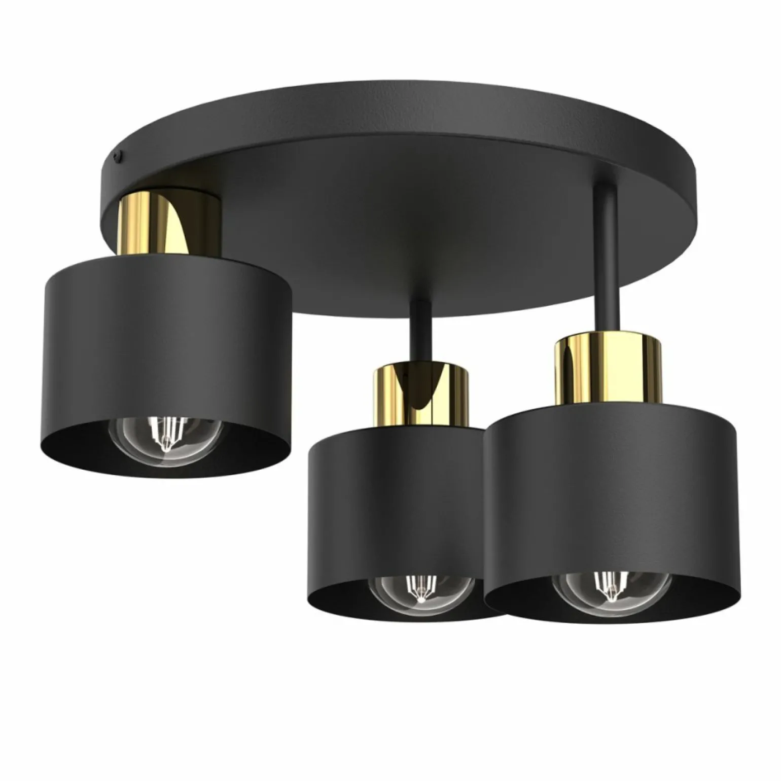 Best Sale Potrójna lampa sufitowa do sypialni LX 9855 PARKLA | Kaja Oświetlenie Żyrandole Nowoczesne