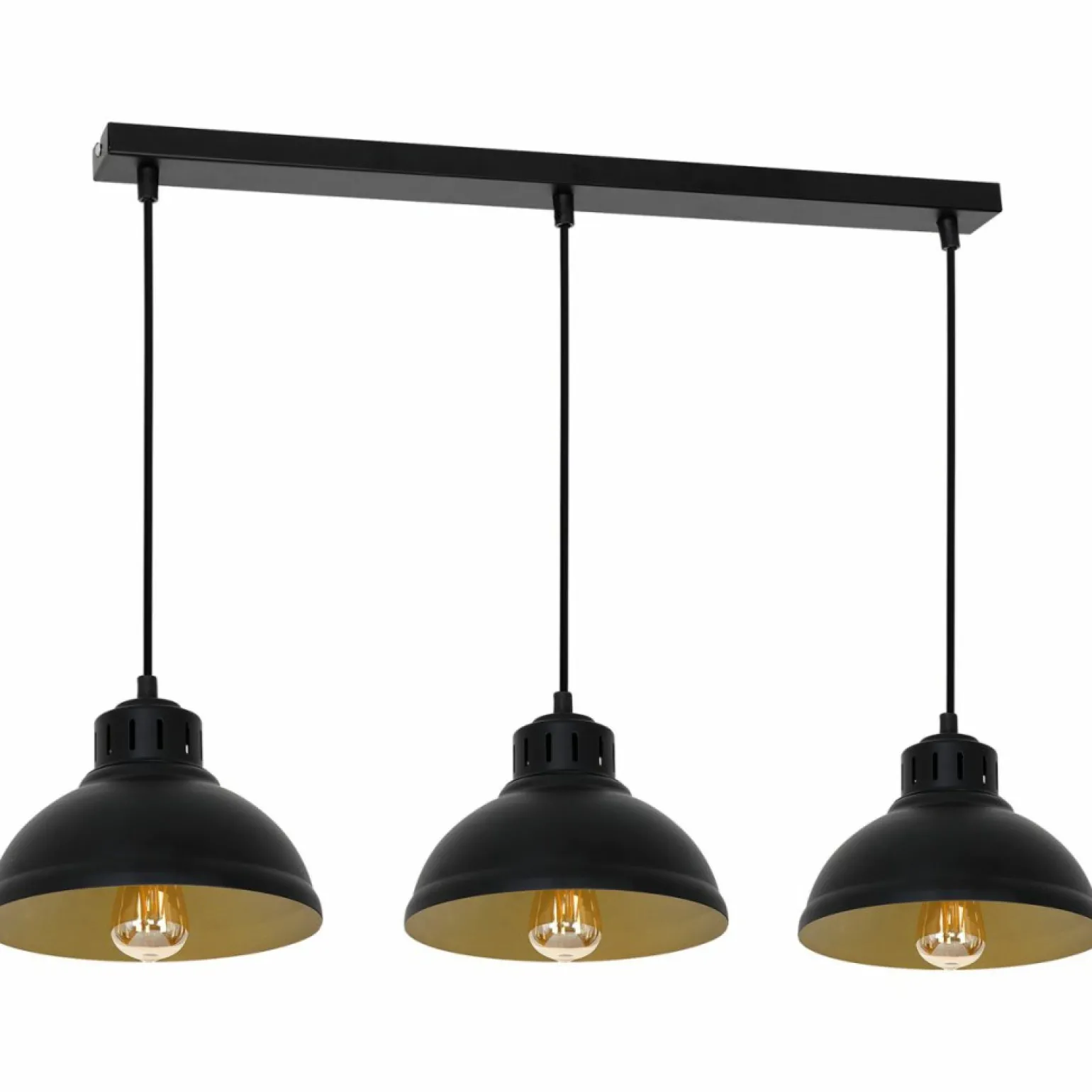 Best Potrójna, nowoczesna lampa wisząca nad stół LX 9144 SVEN | Kaja Żyrandole Nowoczesne