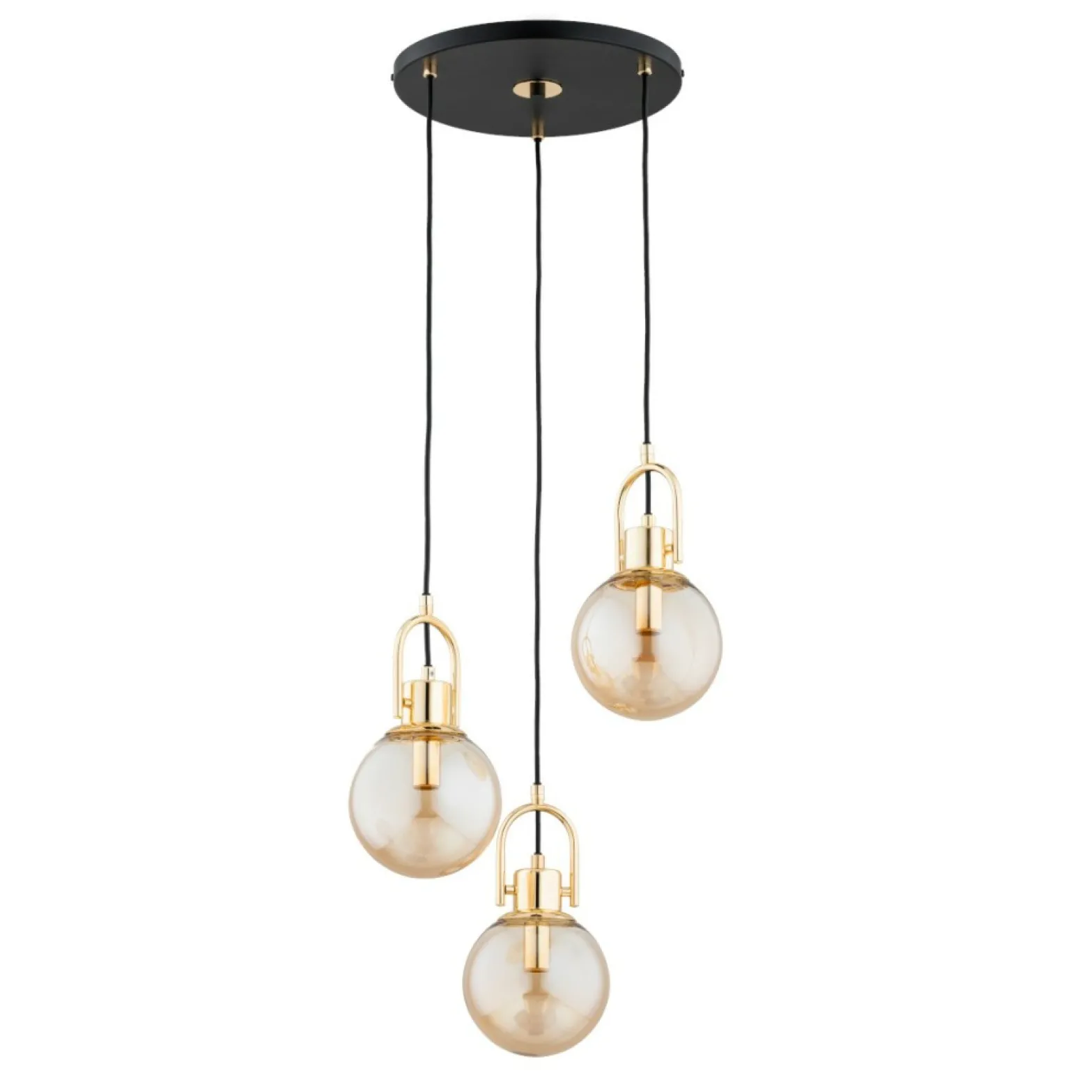 Best Sale Precyzyjna lampa wiszaca, złoty kolor AL 62434 z serii STORM Żyrandole Nowoczesne