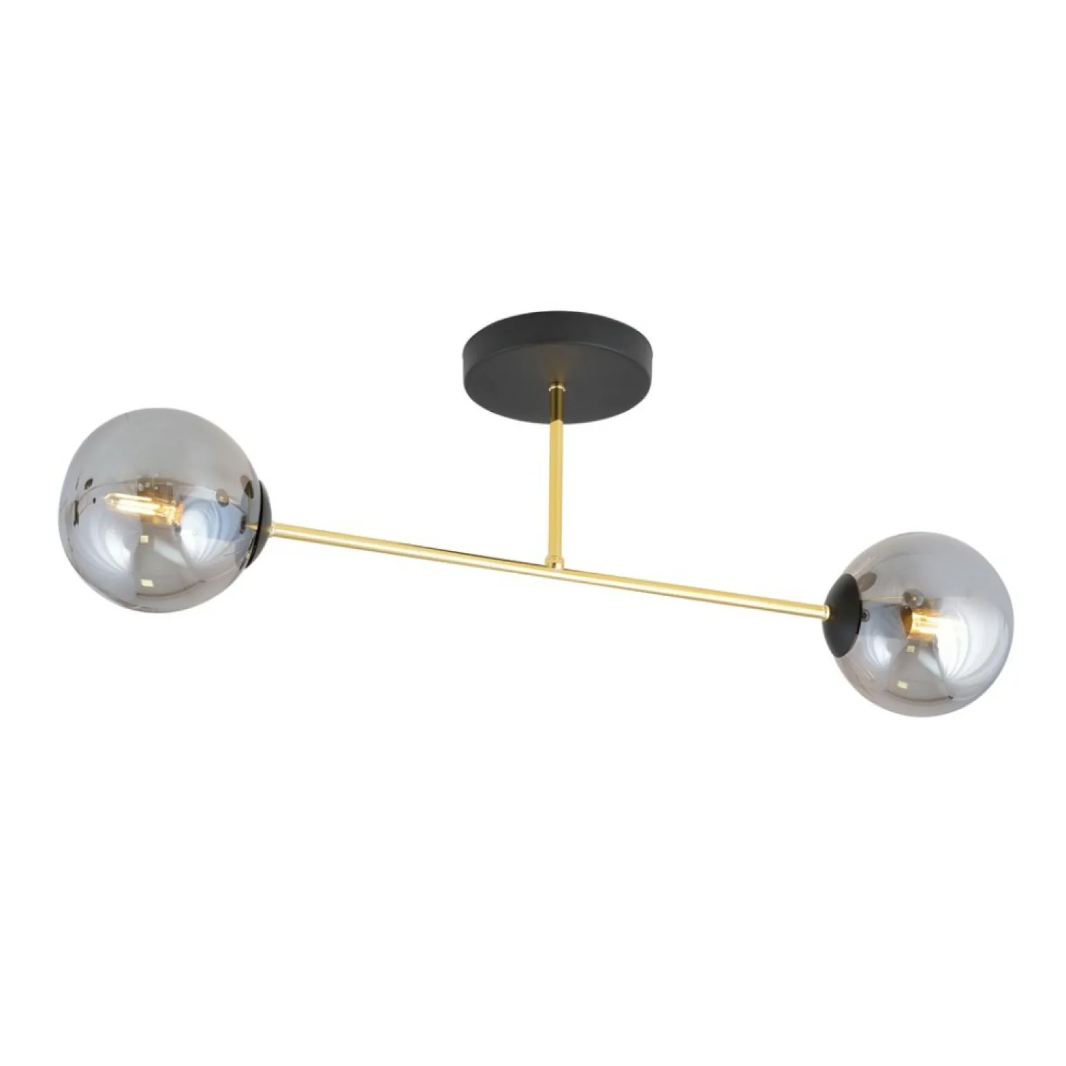 Outlet Prosta lampa sufitowa z ozdobnymi kloszami 1269/2 - MAGNUM | Kaja Żyrandole Nowoczesne