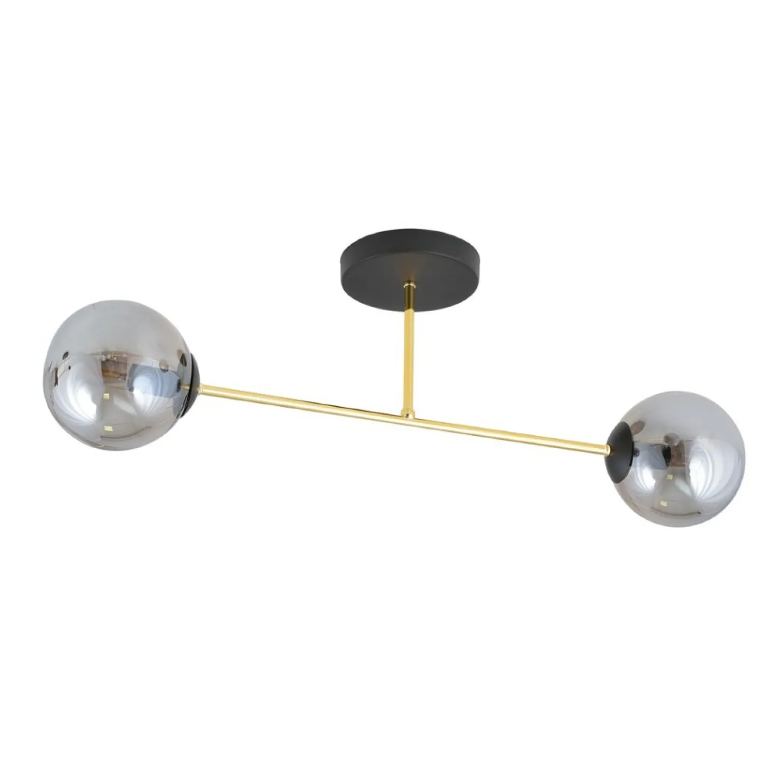 Outlet Prosta lampa sufitowa z ozdobnymi kloszami 1269/2 - MAGNUM | Kaja Żyrandole Nowoczesne
