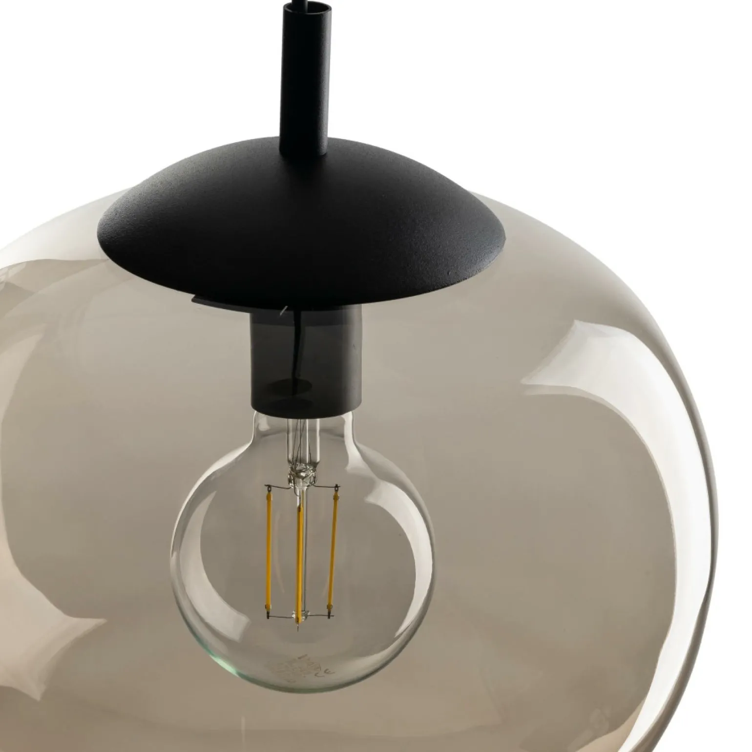 Fashion Prosta lampa wisząca do sypialni ⌀30cm TK 4677 VIBE TOPAZ | Kaja Żyrandole Nowoczesne